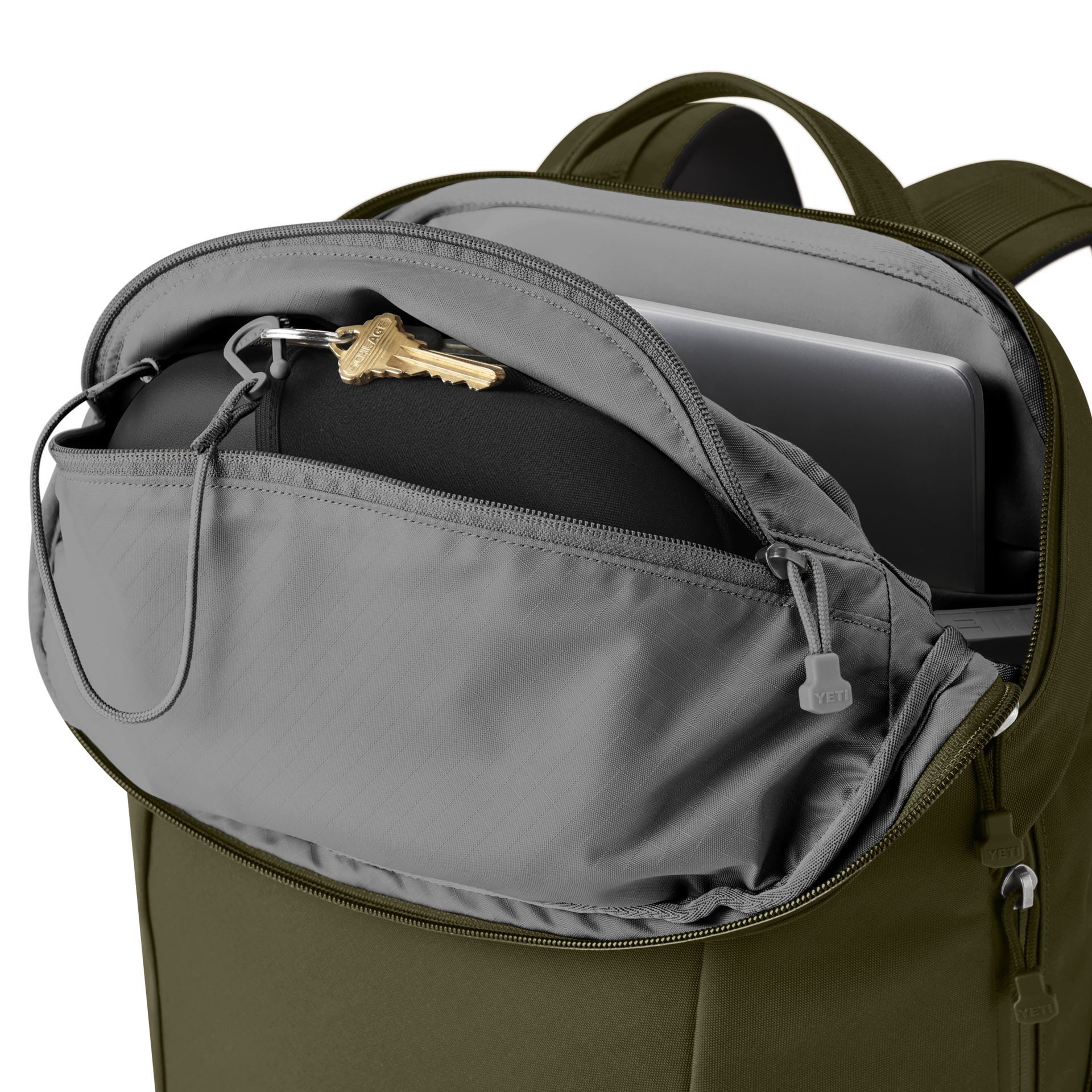 SAC &Agrave; DOS 22 L, Vert Olive, large