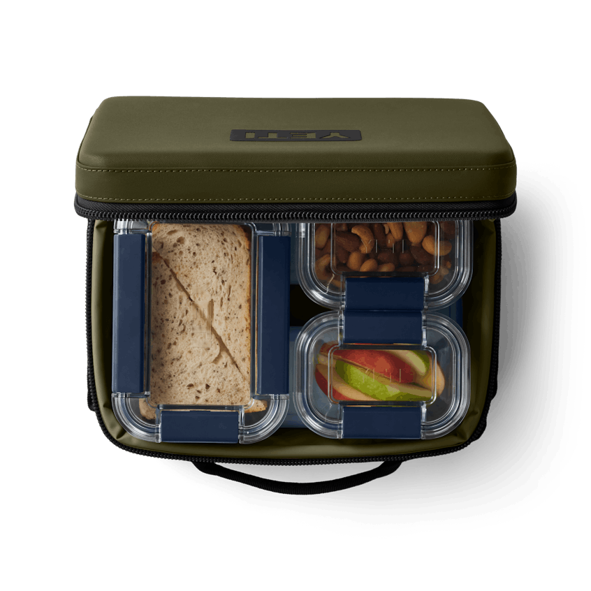 5L Lunch Box, Olive, large