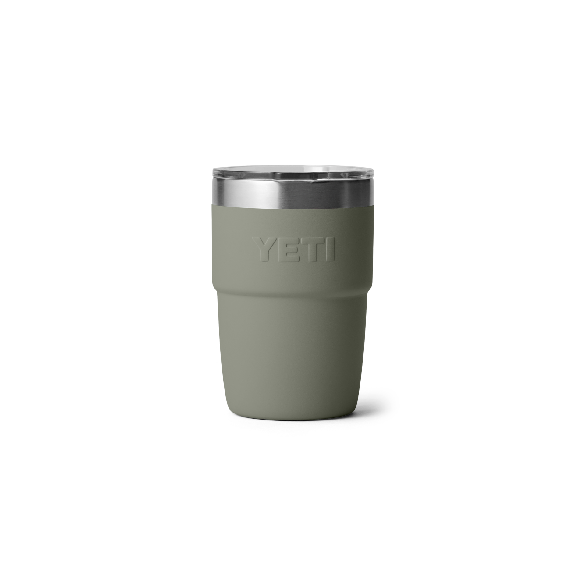 8 oz Stackable Cup, Pampa Green, large