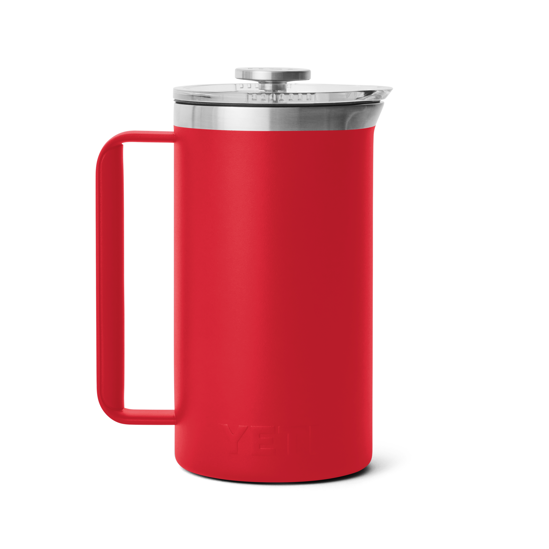 34 oz French Press, Rescue Red, large