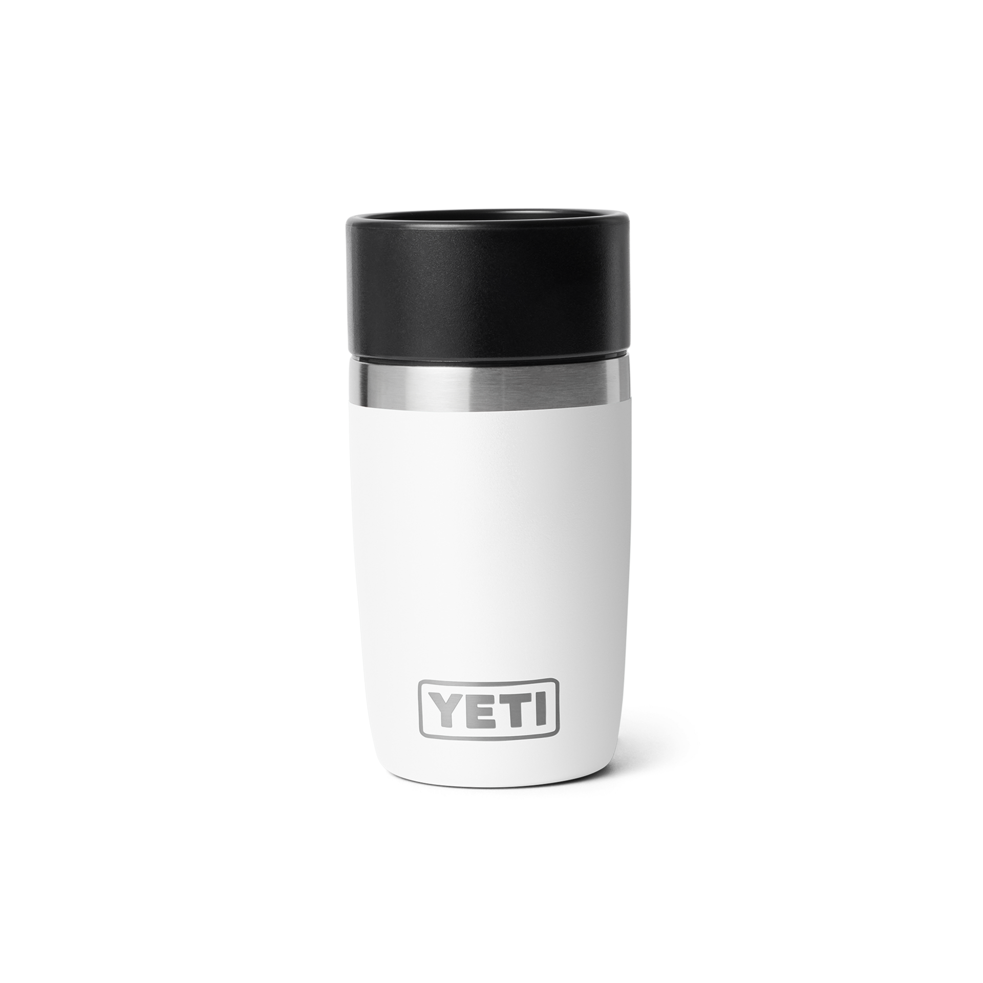 8 oz Travel Bottle, White, large
