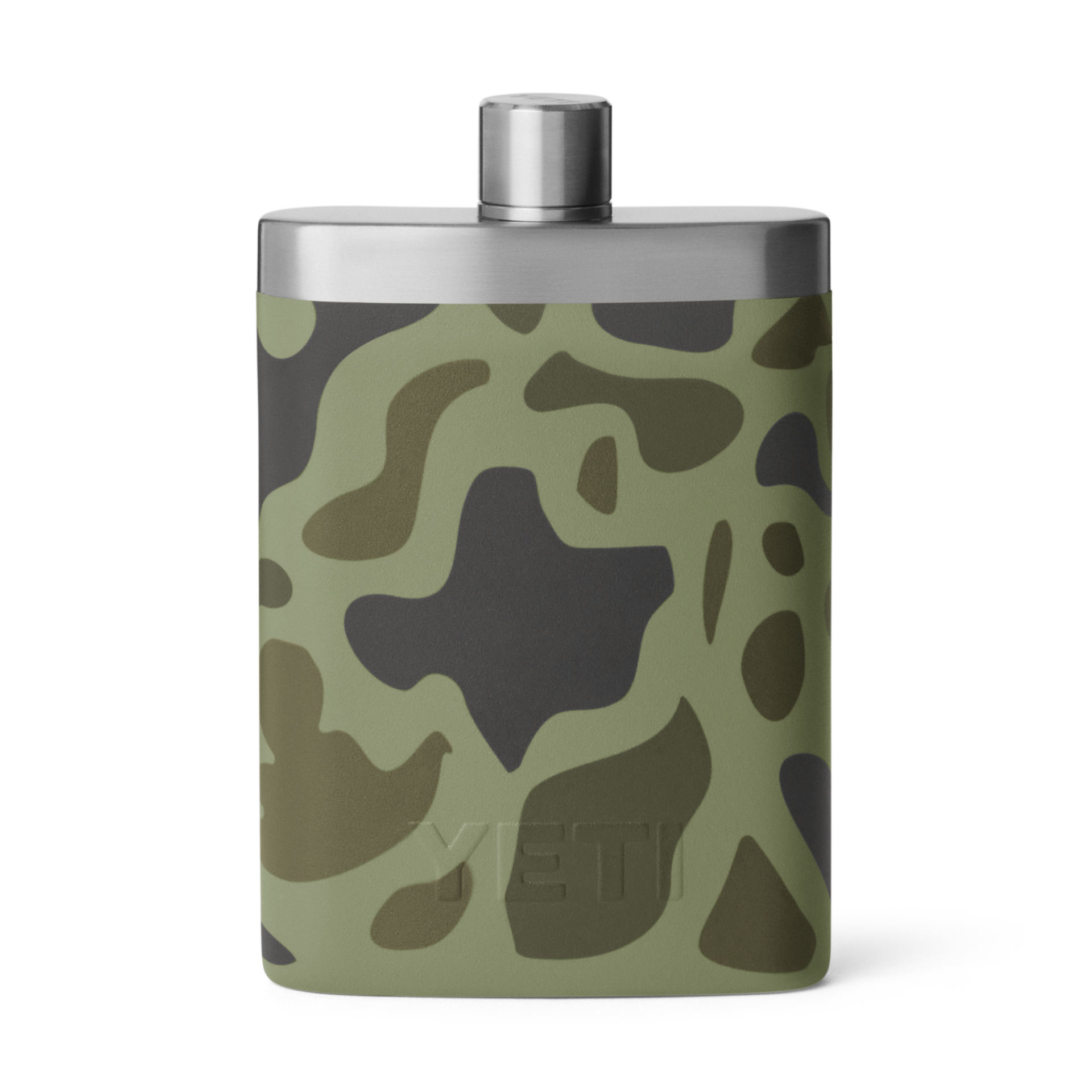 Flask, Olive Camo, large