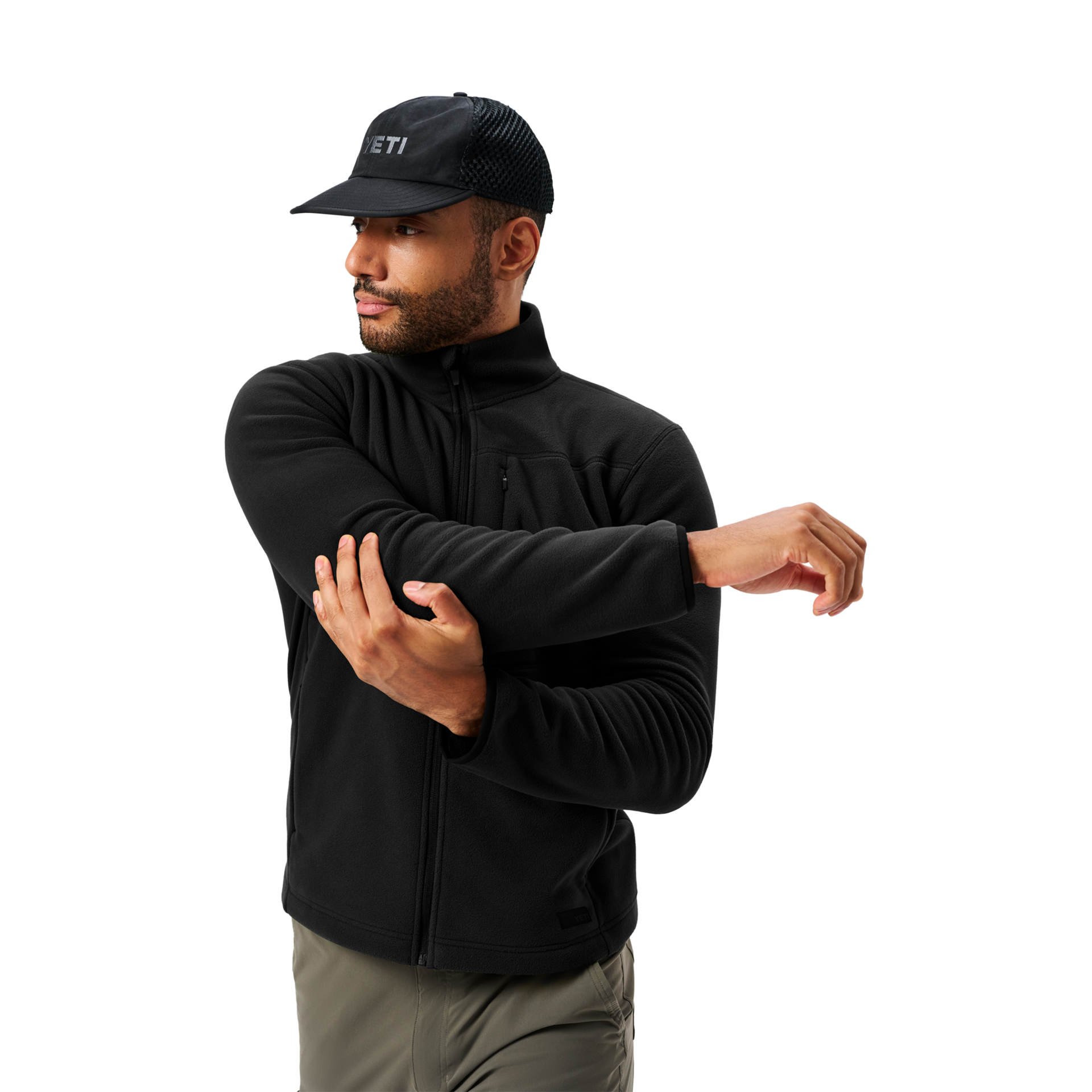 Men&rsquo;s Fleece 260 Full-Zip, Black, large