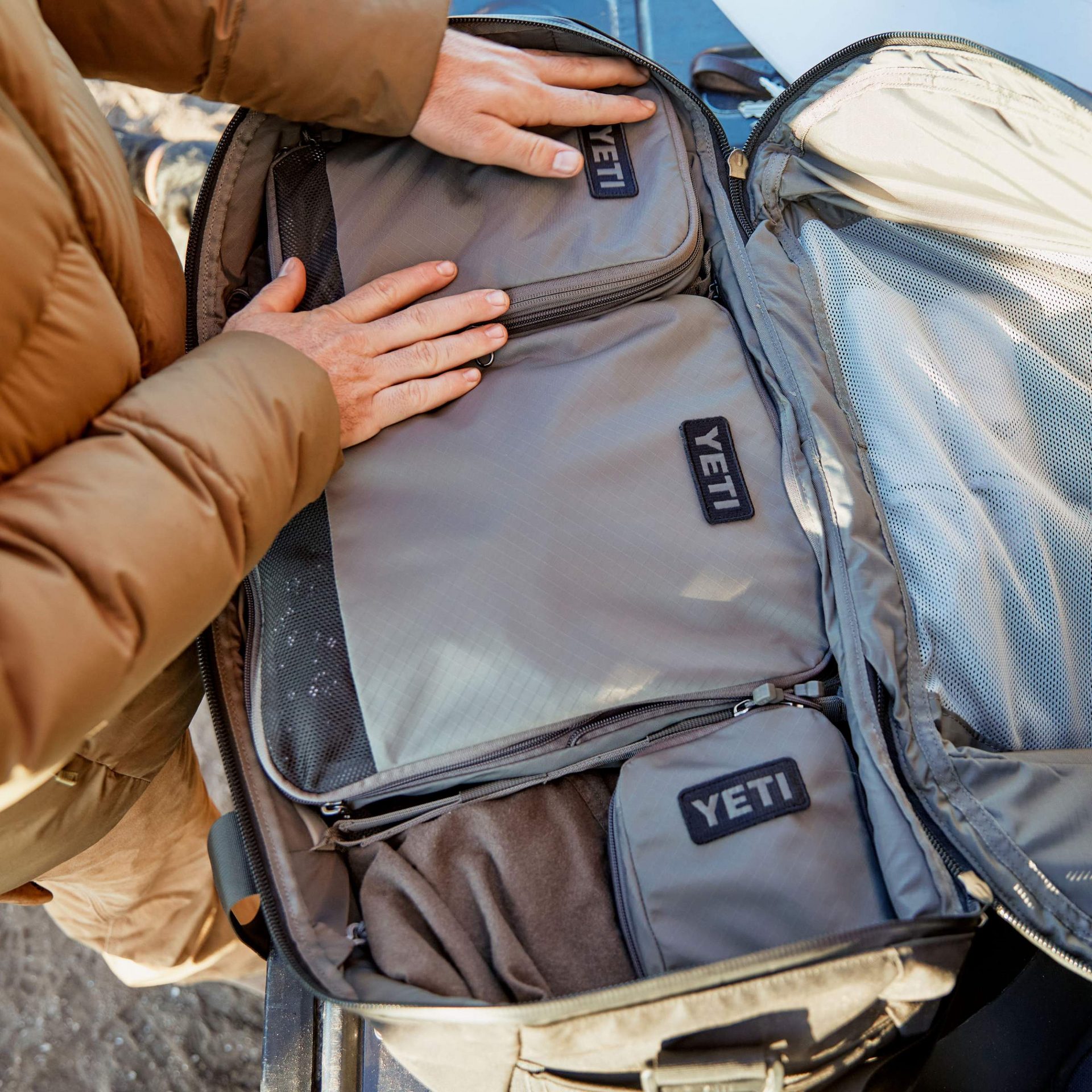 Packing Cube - Large, Grey, large