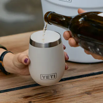 YETI 10 oz Wine Tumbler w/ DuraSip™ Ceramic Lining YETI 10 oz Wine Tumbler w/ DuraSip™ Ceramic Lining