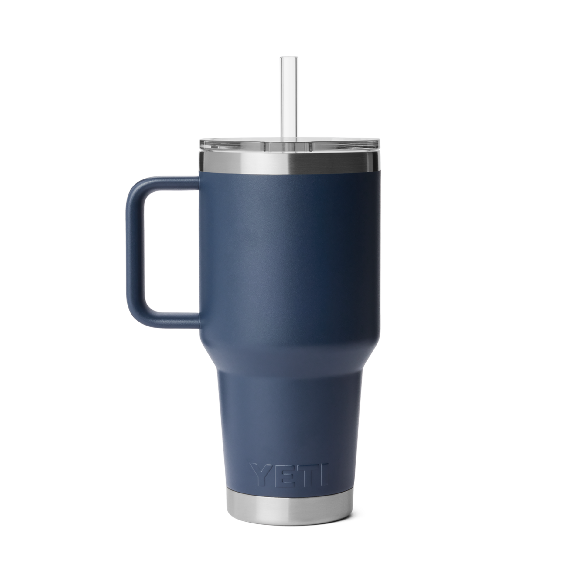 Vaso con sorbete de 35 oz (1 L), Azul marino, large
