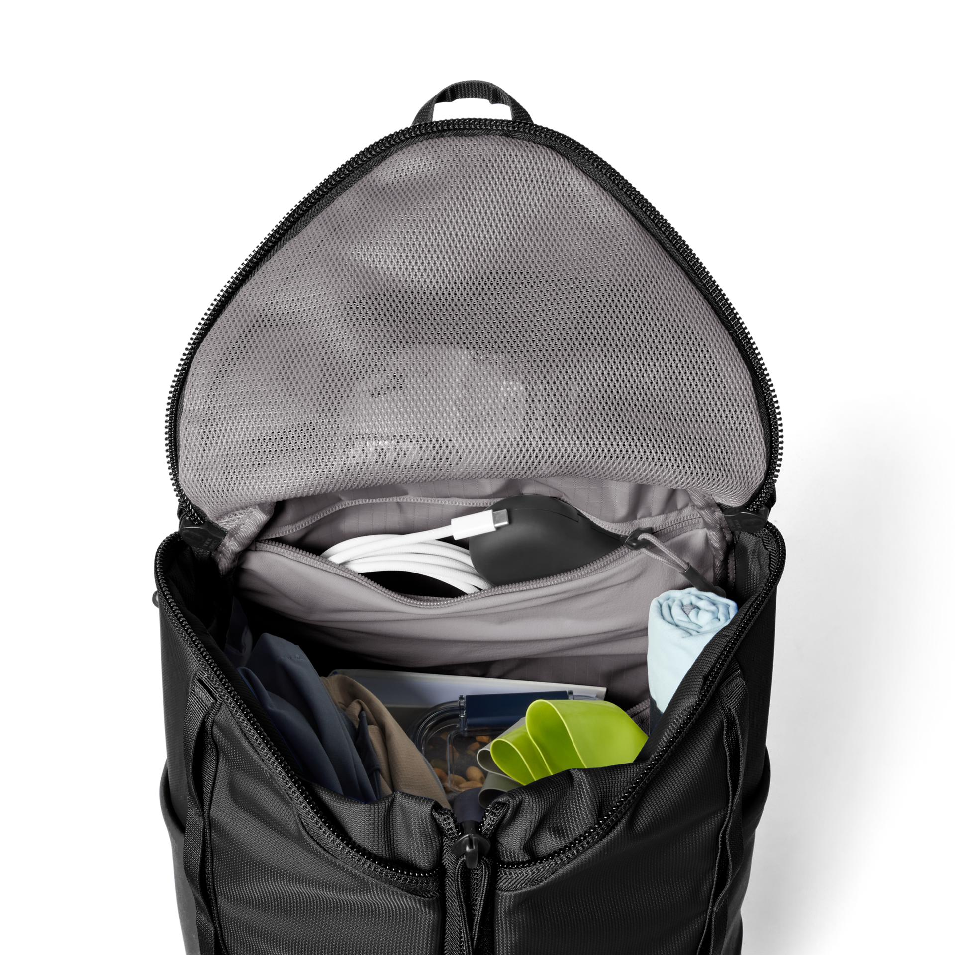 Mochila de uso diario 26L, Negro, large