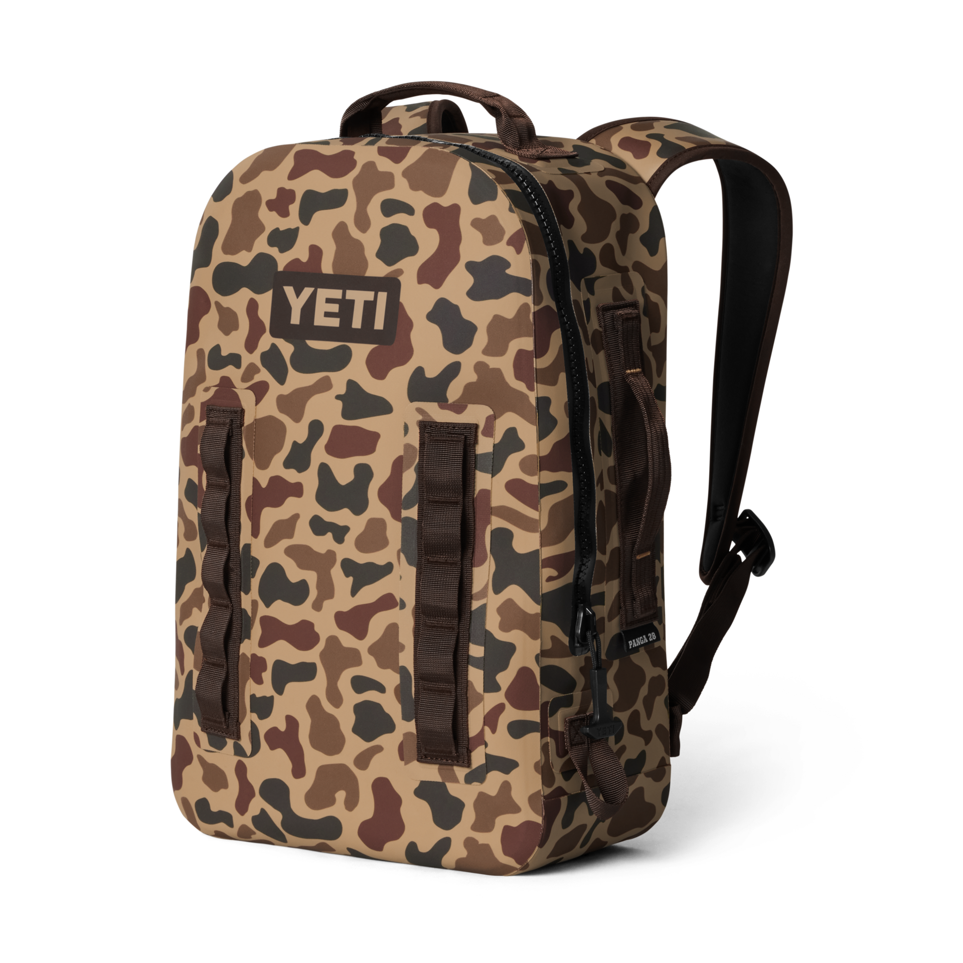 28L Waterproof Backpack, Wetlands Camo, large