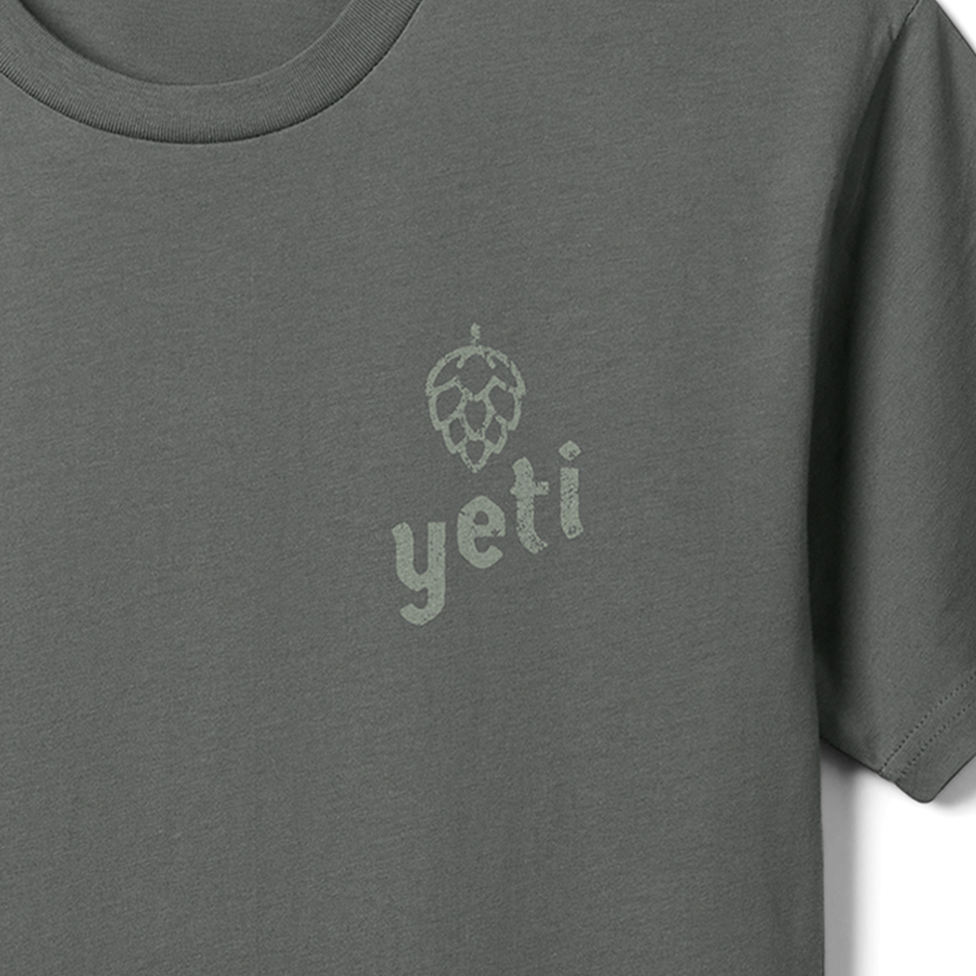 Short Sleeve T-Shirt, Charcoal, large