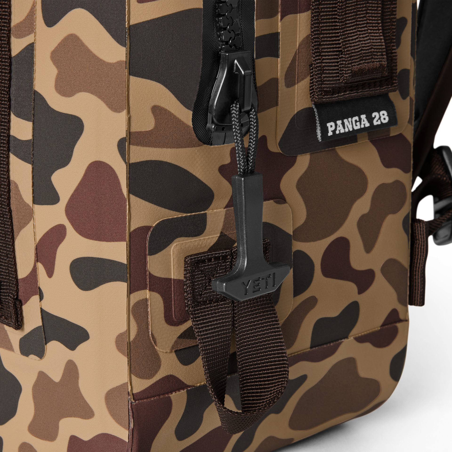 28L Waterproof Backpack, Wetlands Camo, large