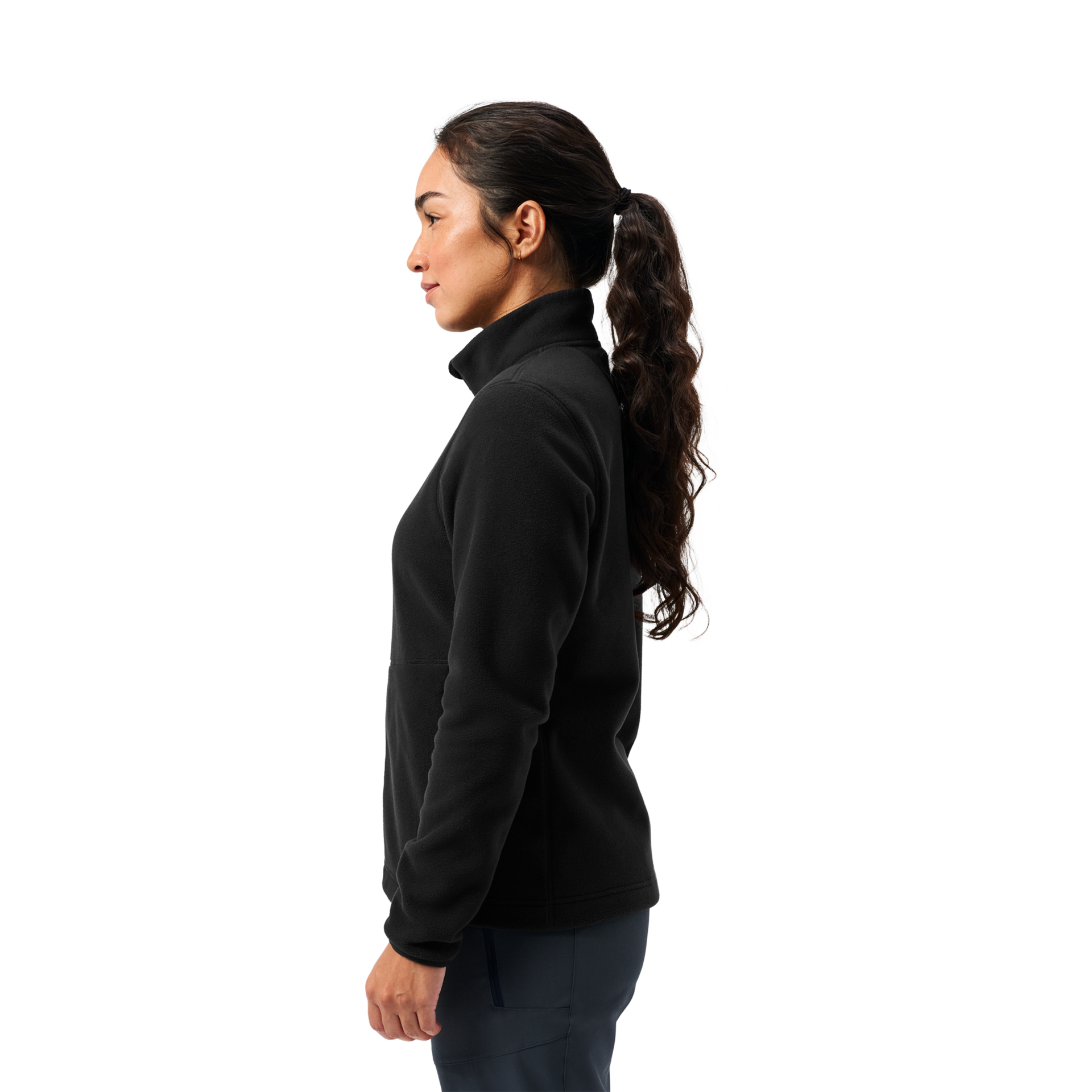 Women&rsquo;s Fleece 260 Full-Zip, Black, large