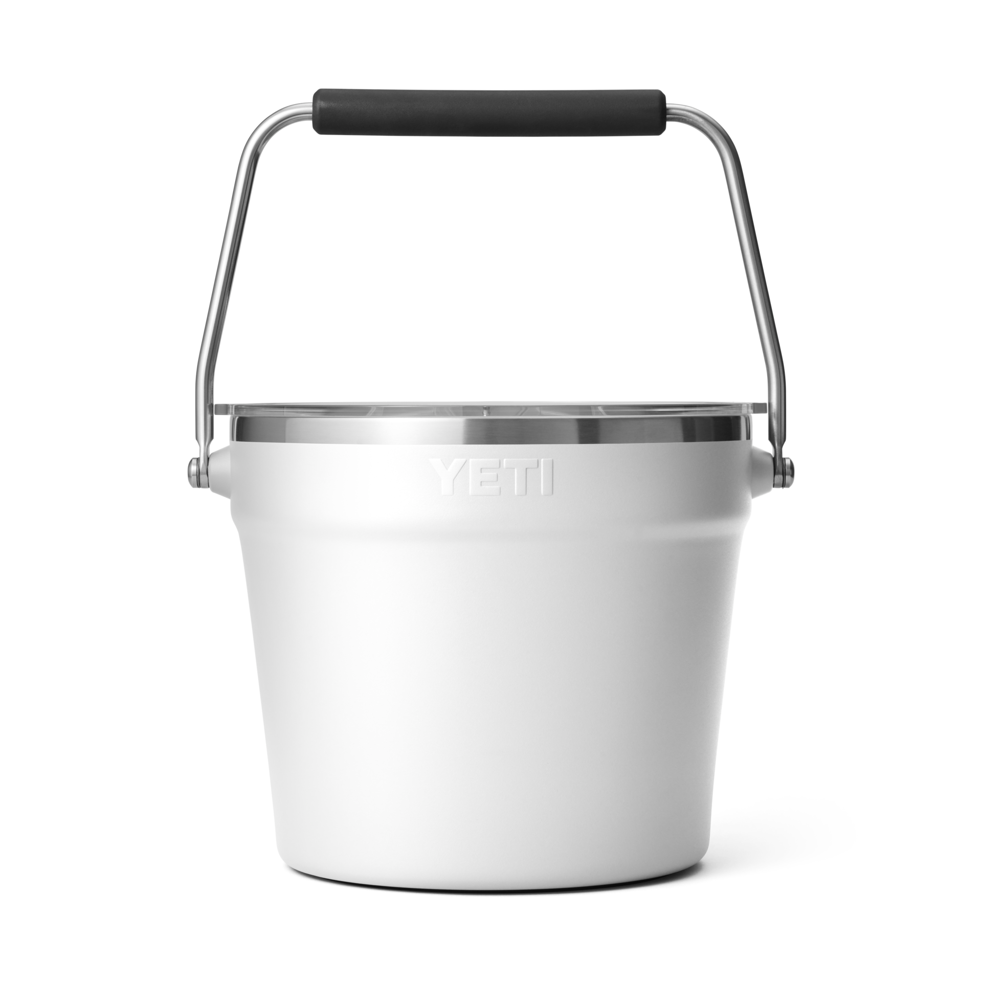 Beverage Bucket, White, large