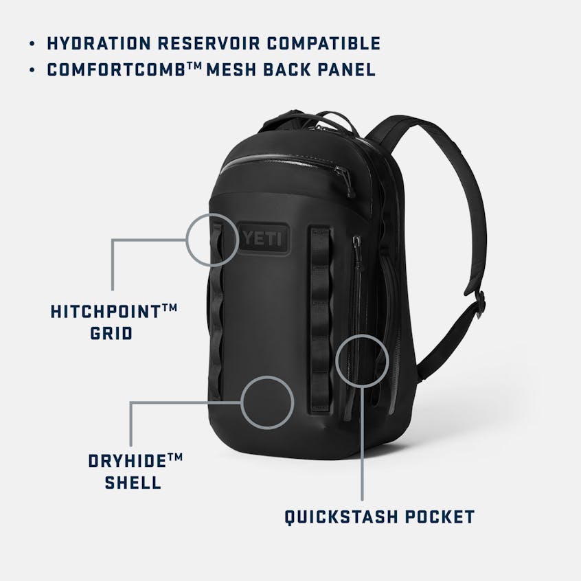 Mochila de 25L resistente al clima, Oliva, large