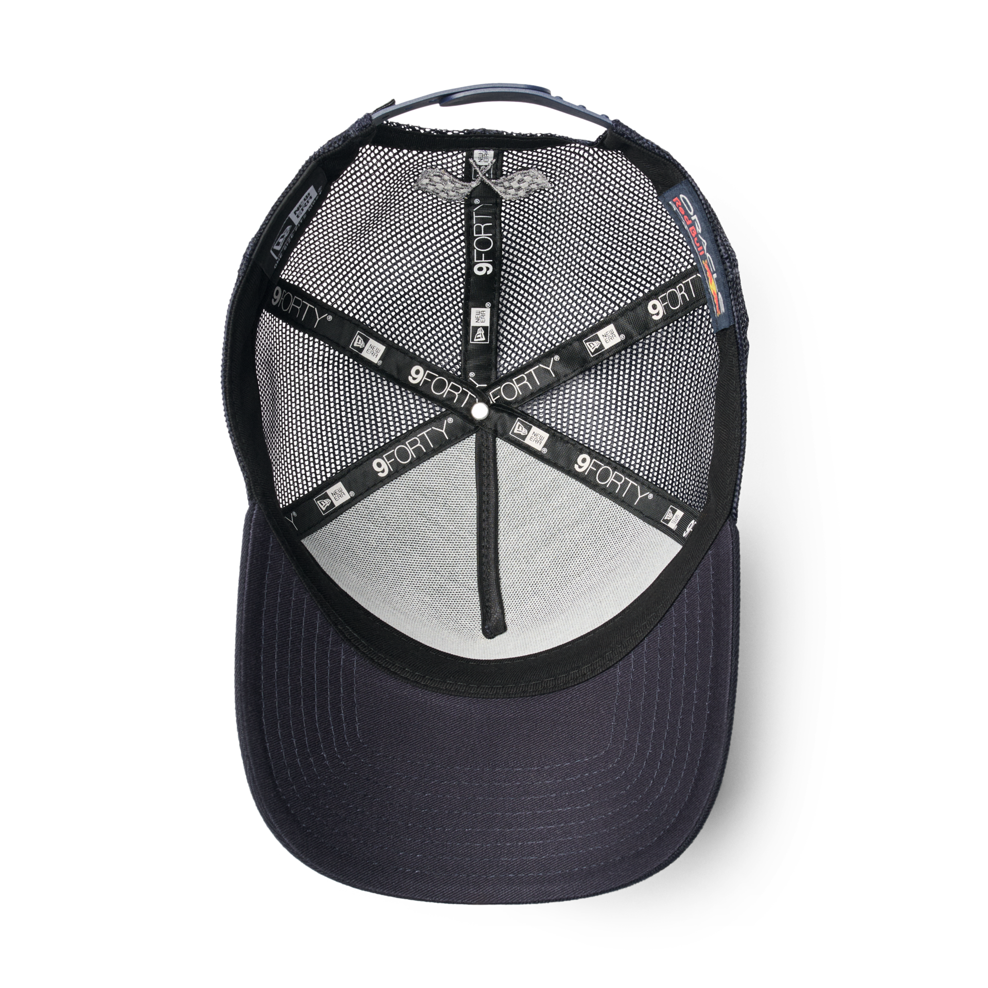 New Era 9FORTY Built for Speed Trucker Hat, Navy, large
