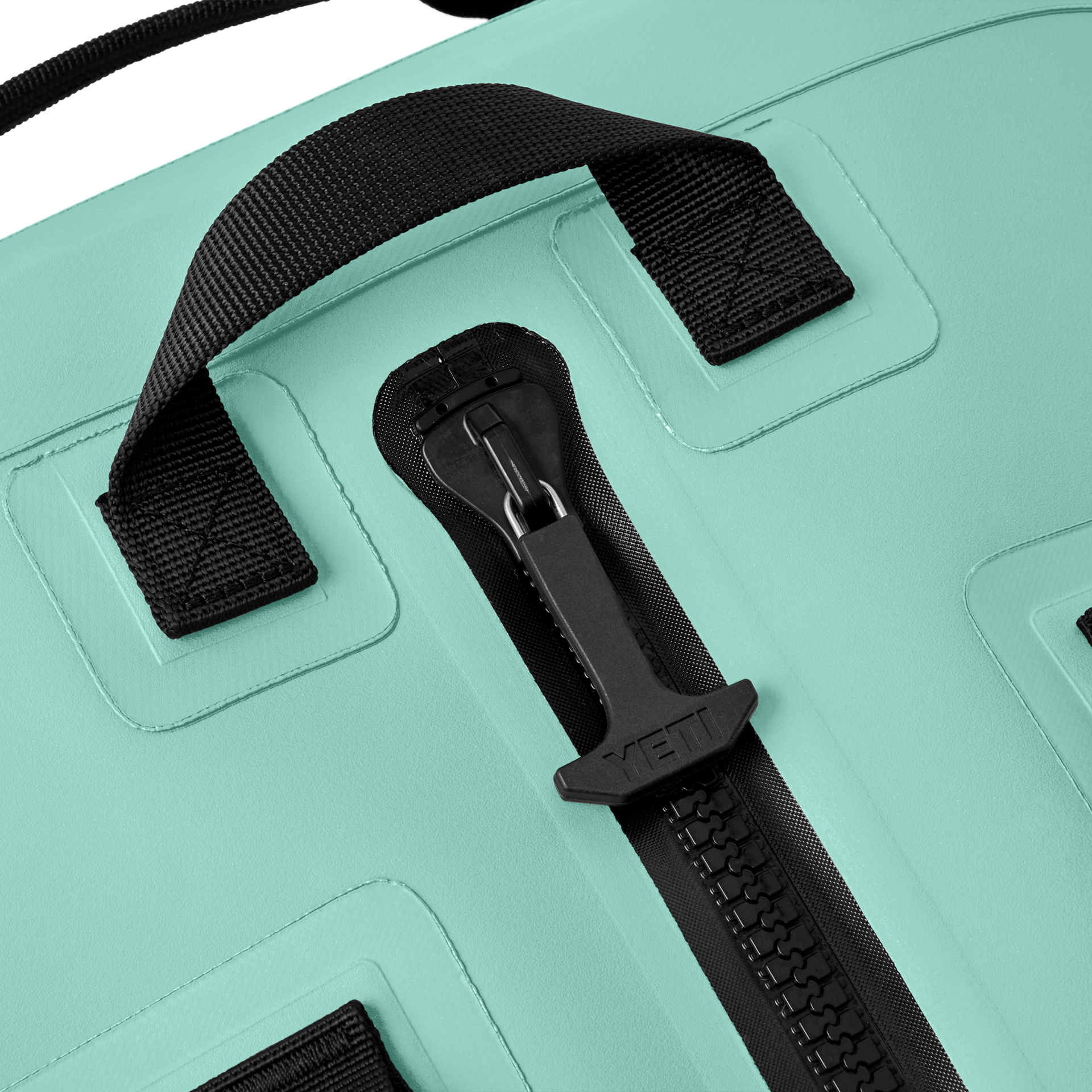 75L Waterproof Duffel, Seafoam, large