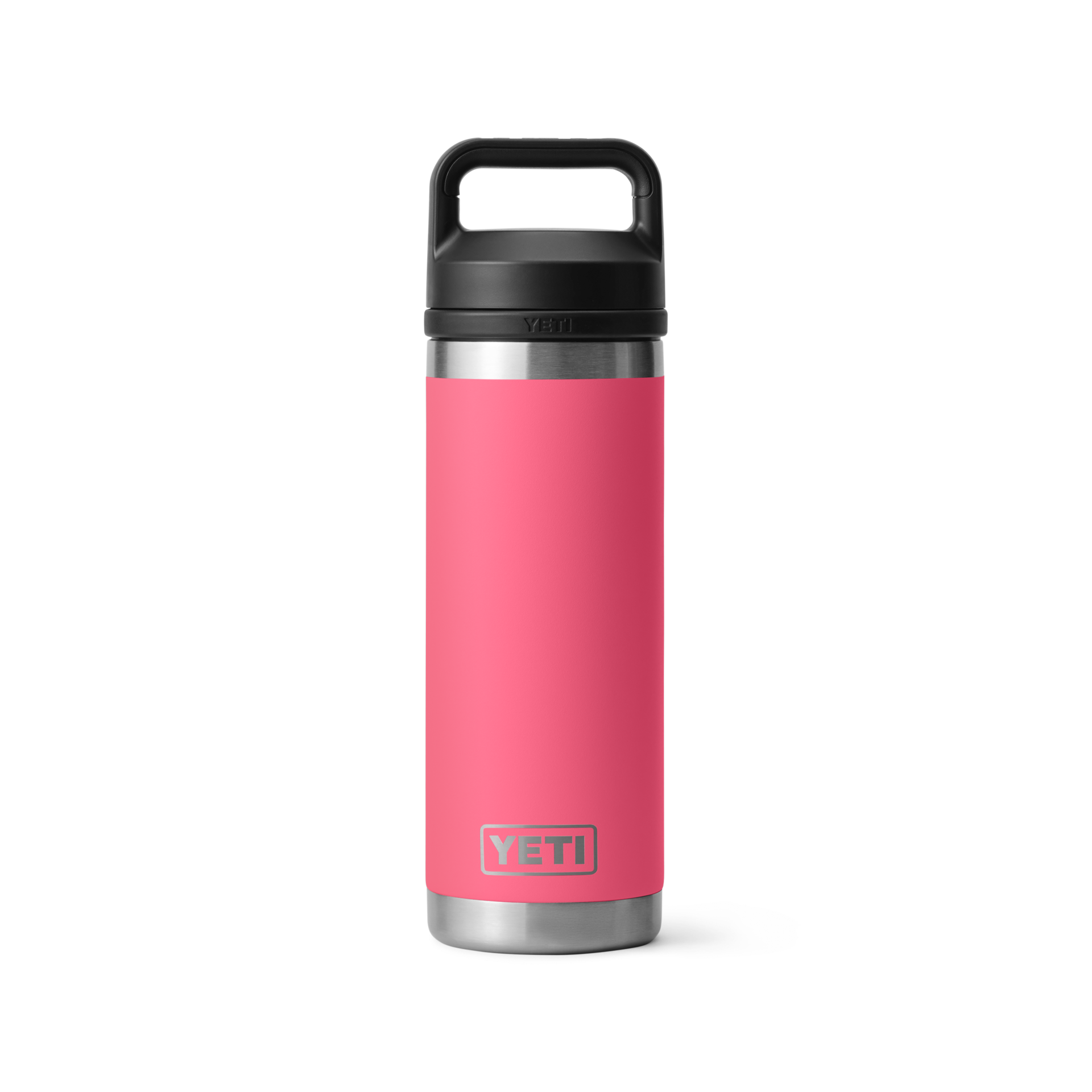 18 oz Water Bottle, Tropical Pink, large