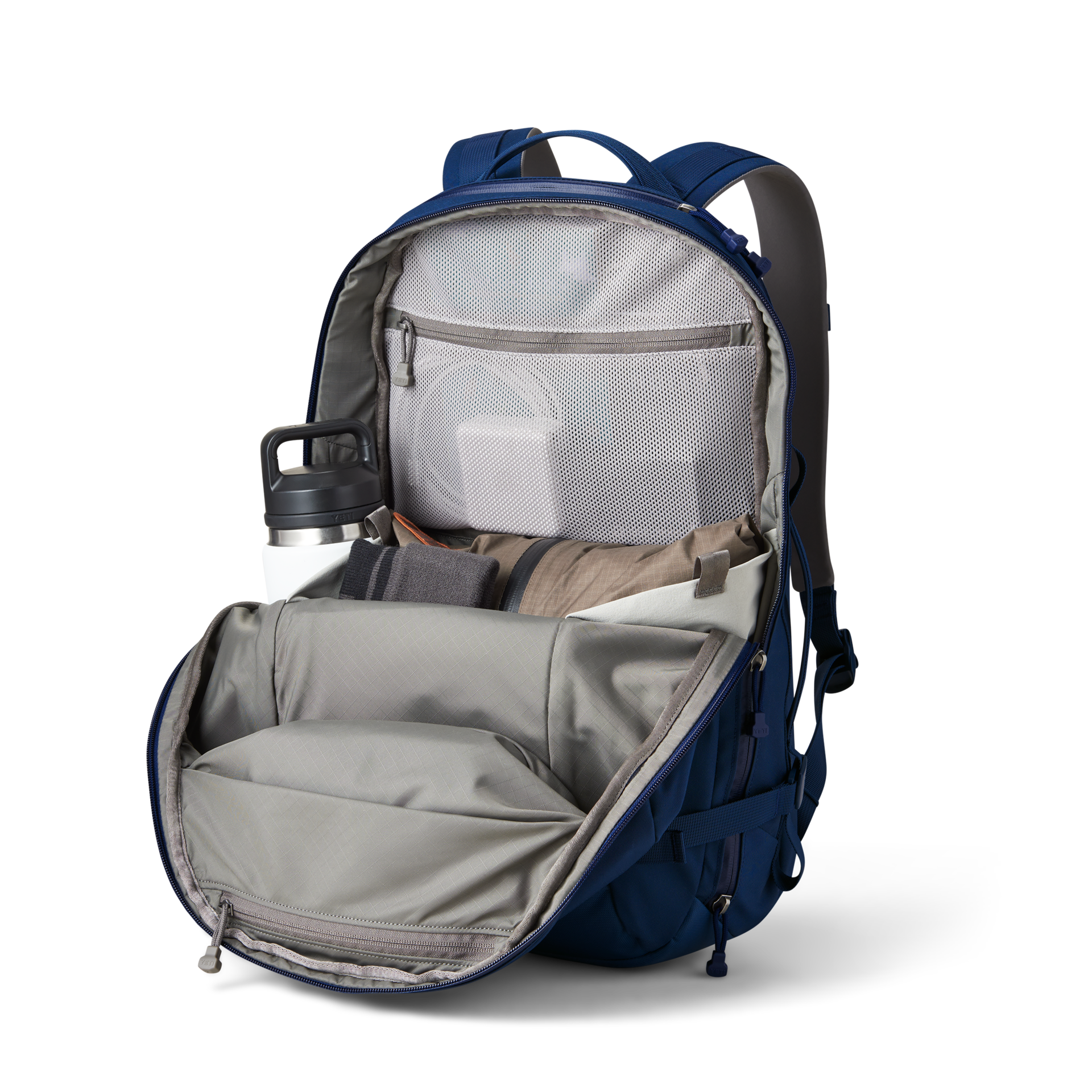 27L Carry On Backpack, Navy, large