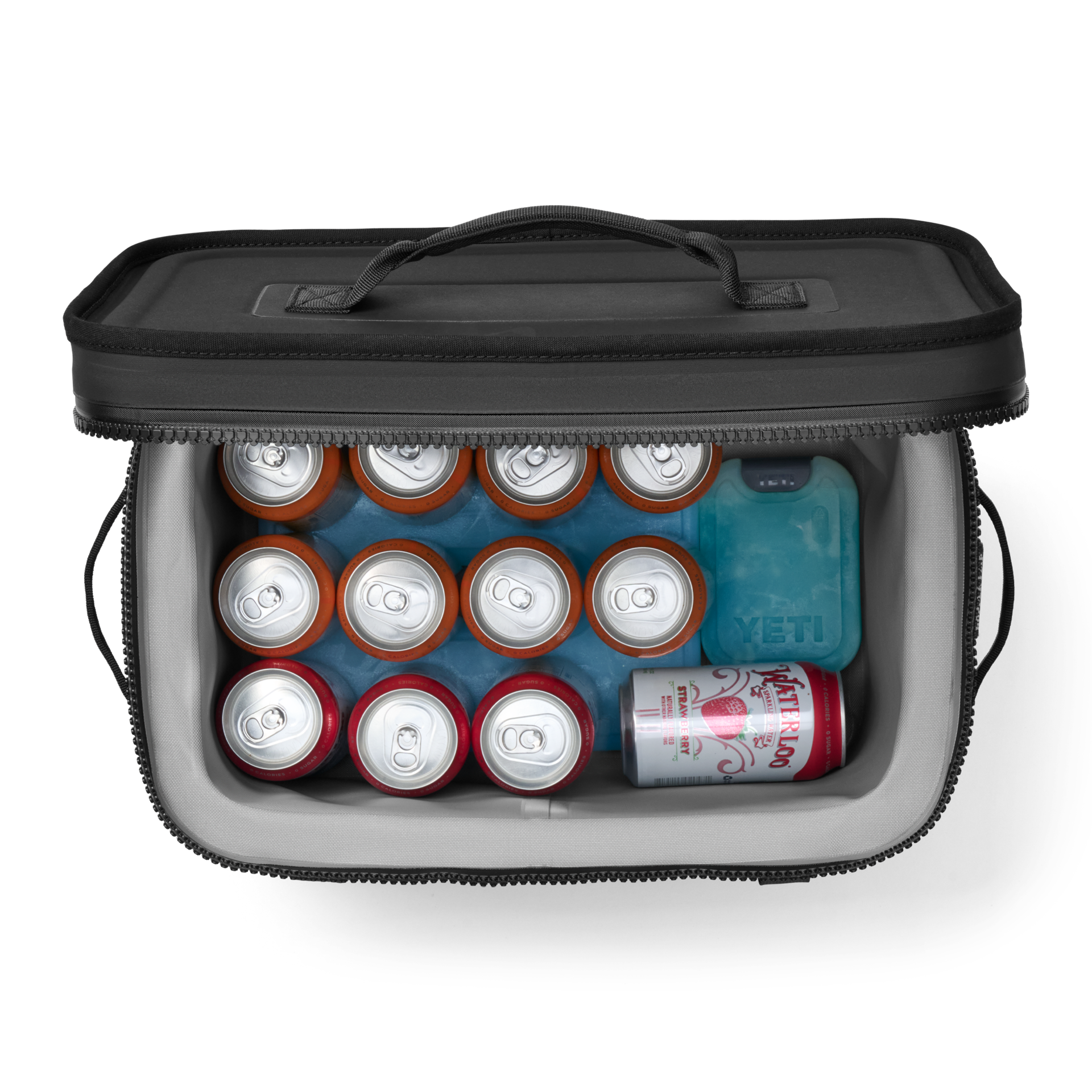 18 Soft Cooler, Black, large