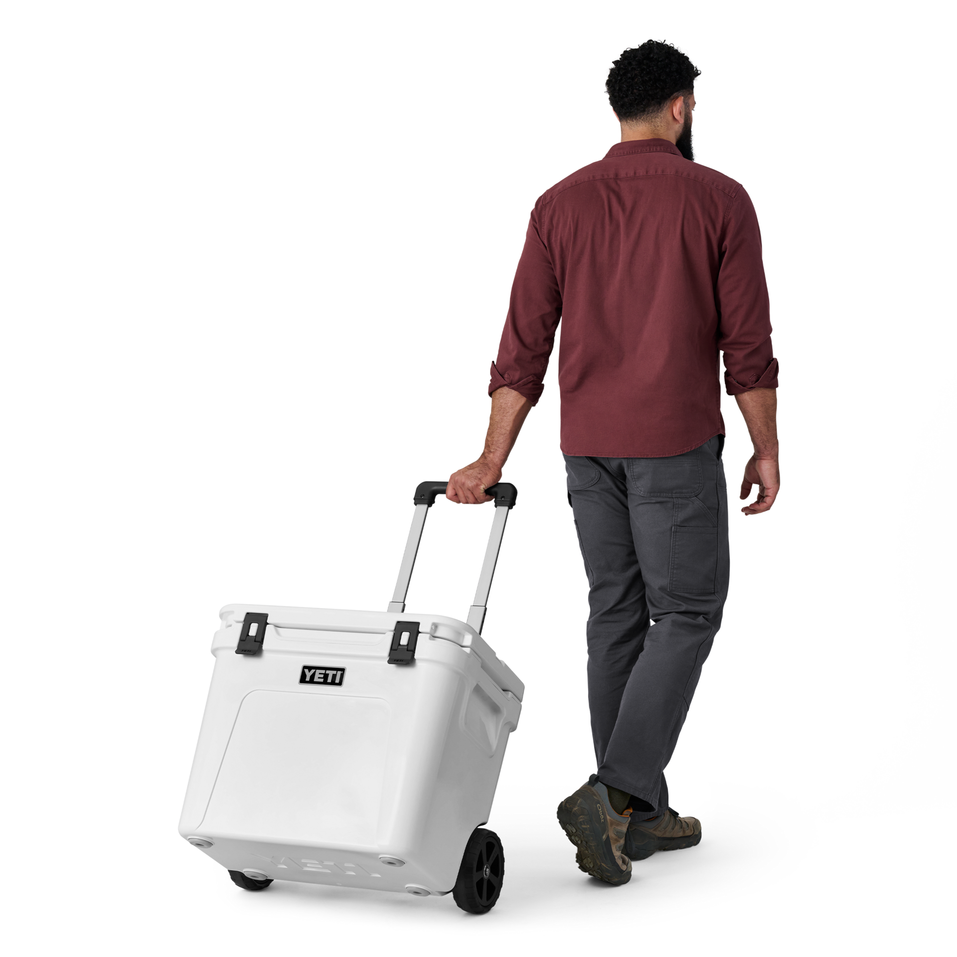 Hielera con ruedas 60, Carb&oacute;n, large