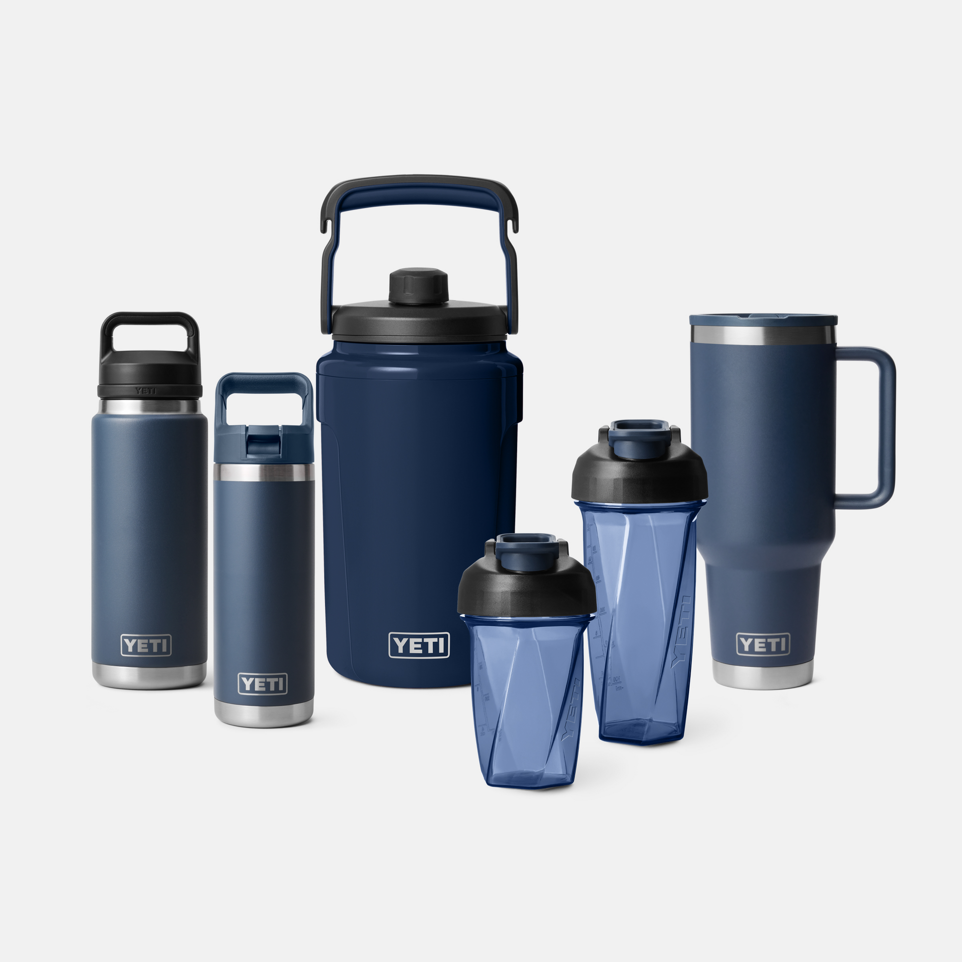 20 oz Shaker Bottle, Navy, large
