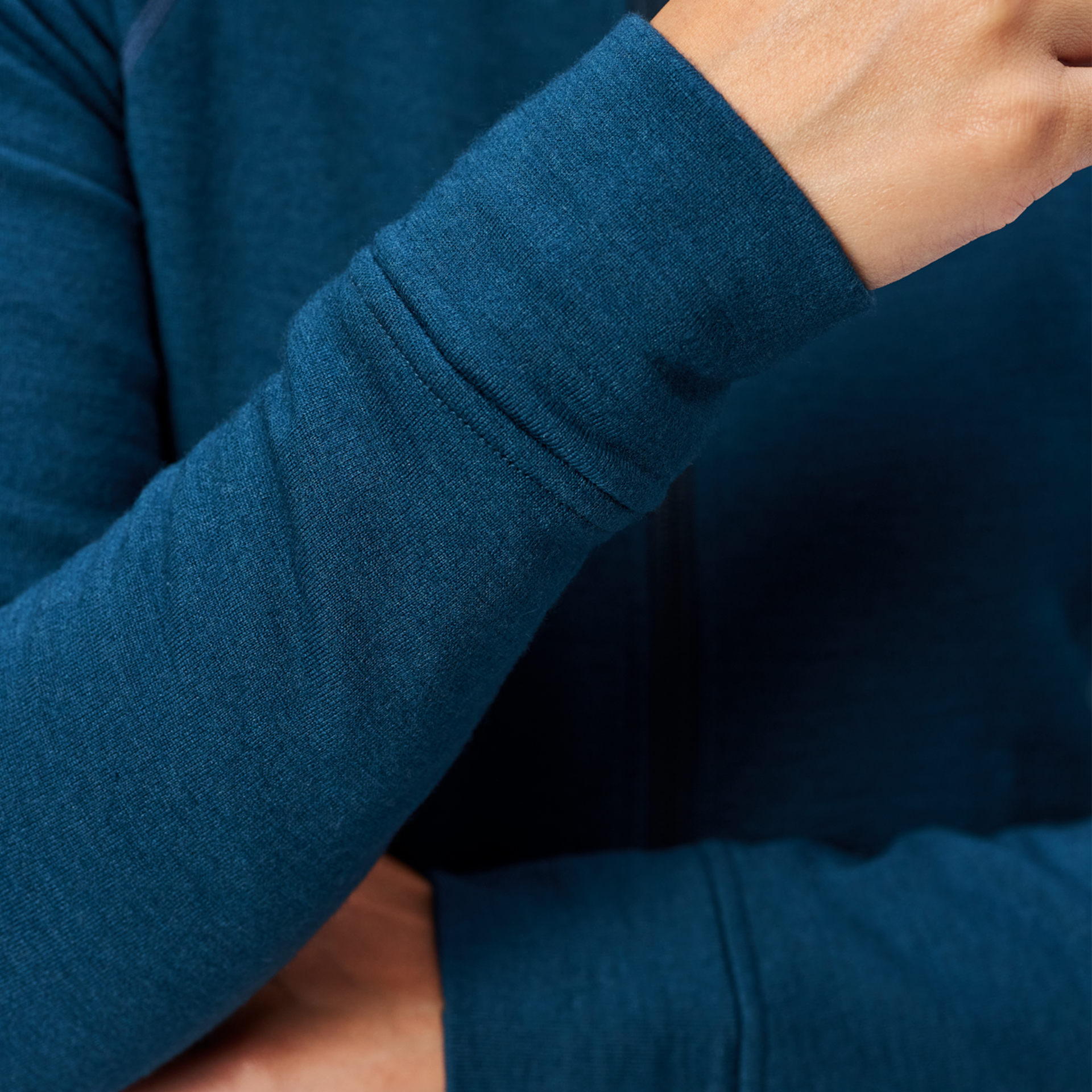 Women&rsquo;s Merino 310 Full-Zip, Pinyon Blue, large