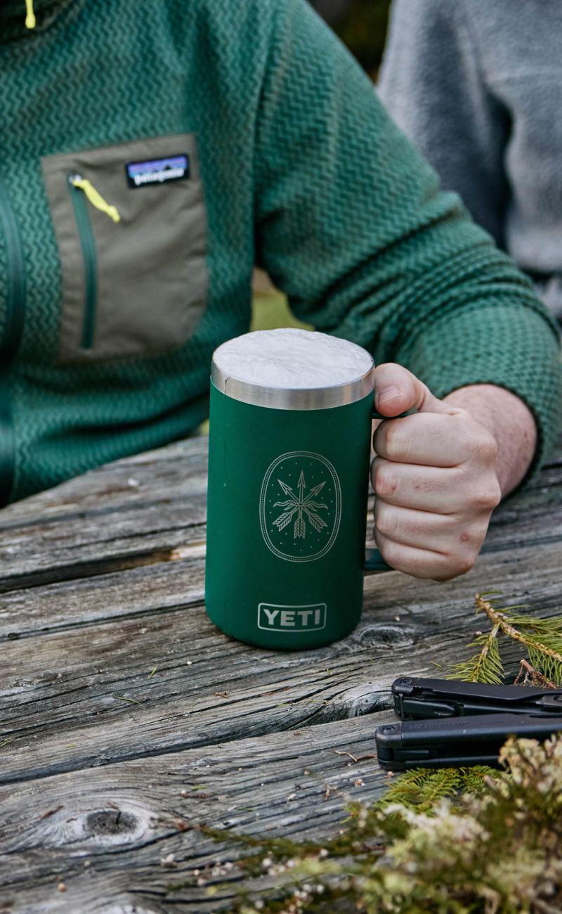 YETI Black Forest Green Color Collection