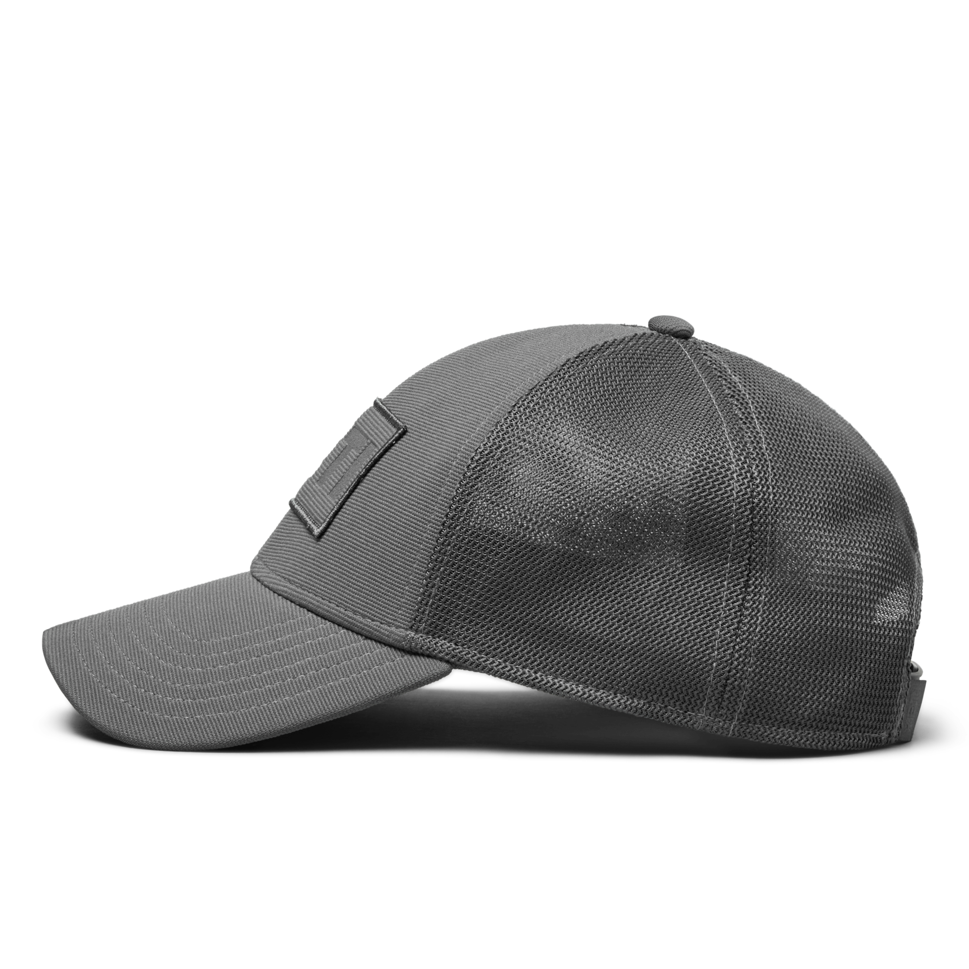 Low Pro Trucker Hat, Gray, large