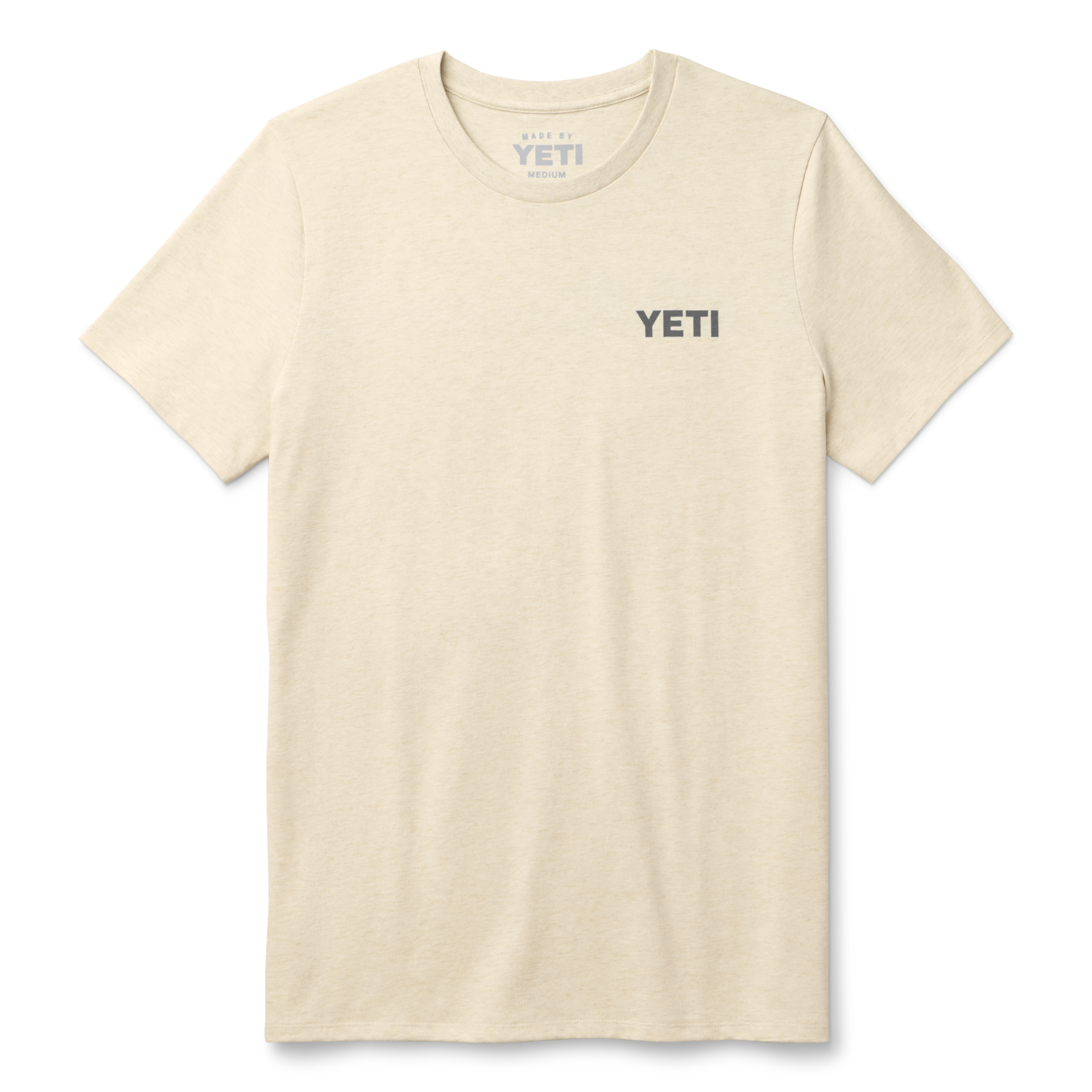 Short Sleeve T-Shirt, Heather Cream, large