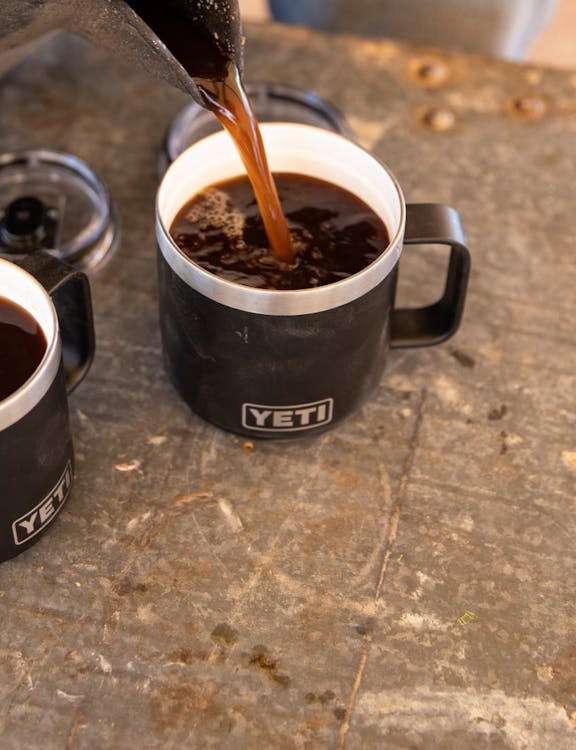 Black Ceramic Mug