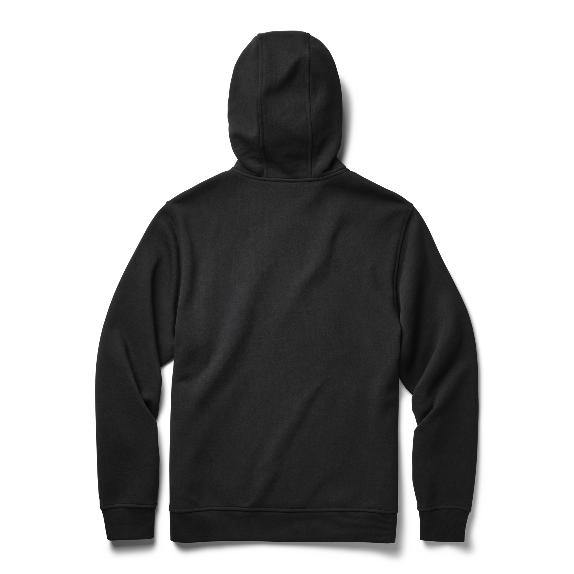 Full Zip Hoodie, Black, large