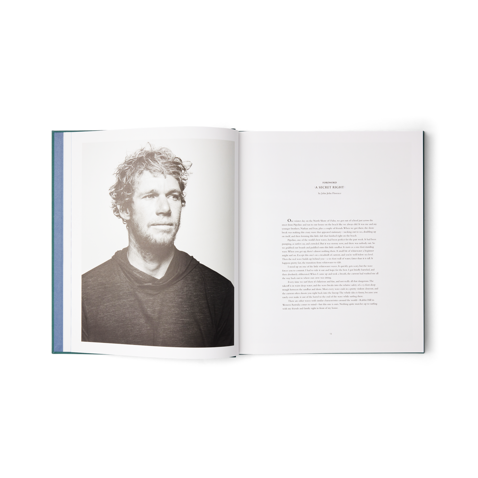 Livre de table les Vagues, Waves Book, large