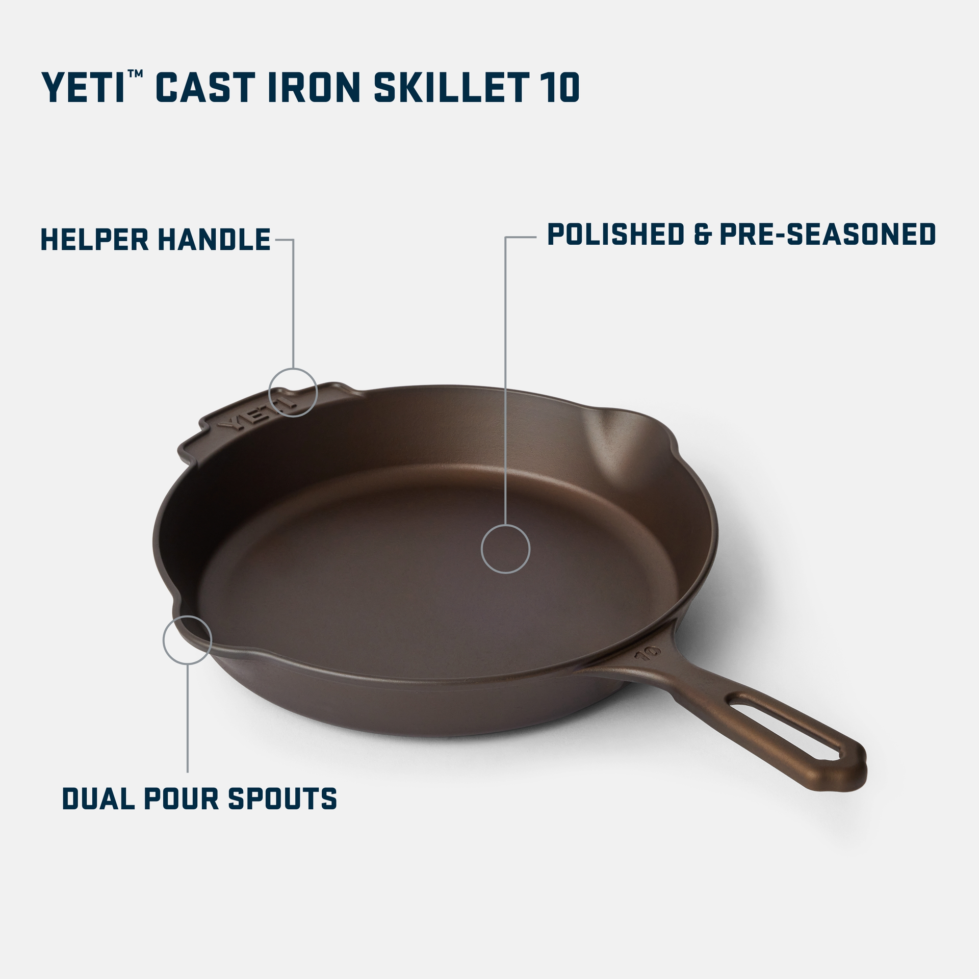 Cast Iron Skillet 10, , large