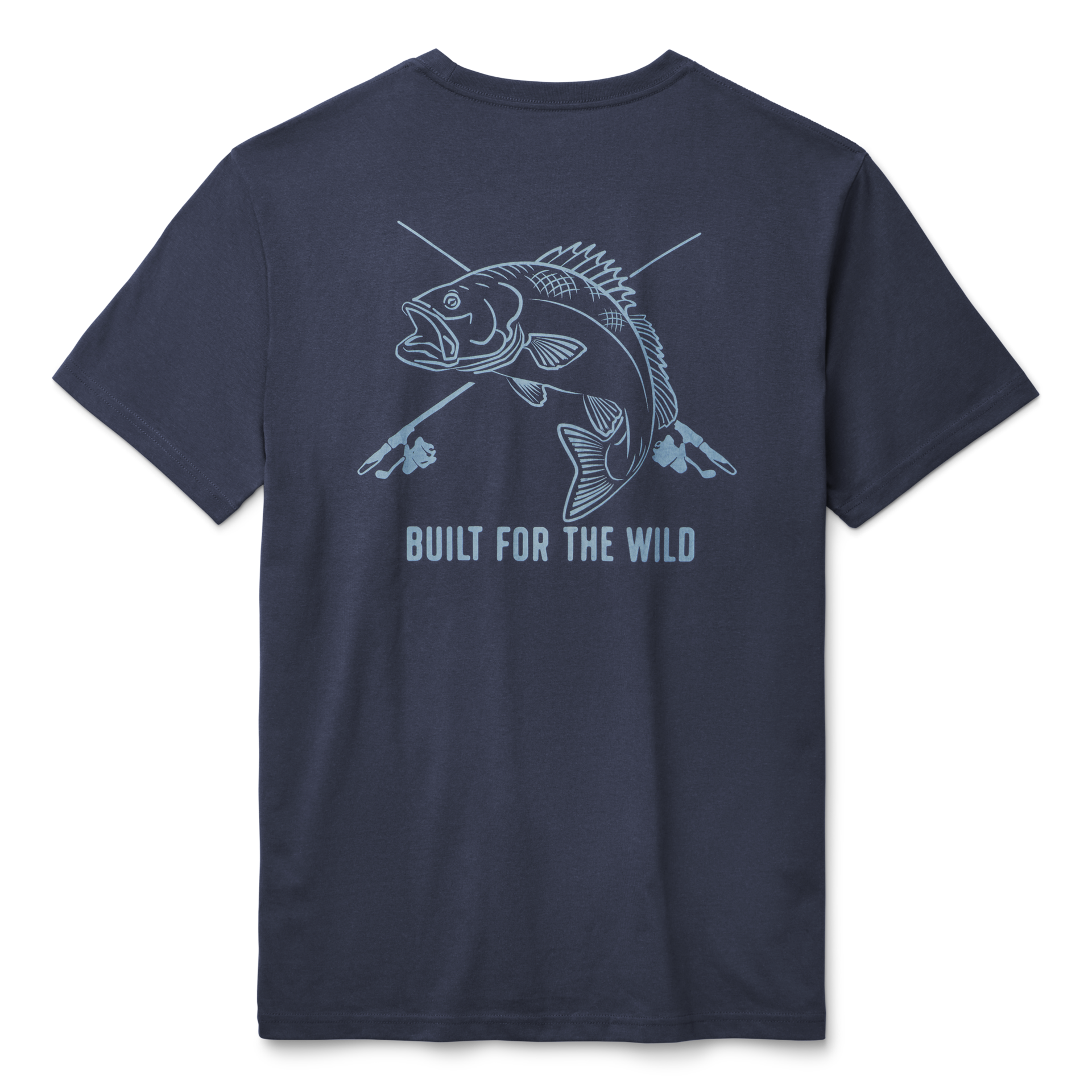 Short Sleeve T-Shirt, Navy, large