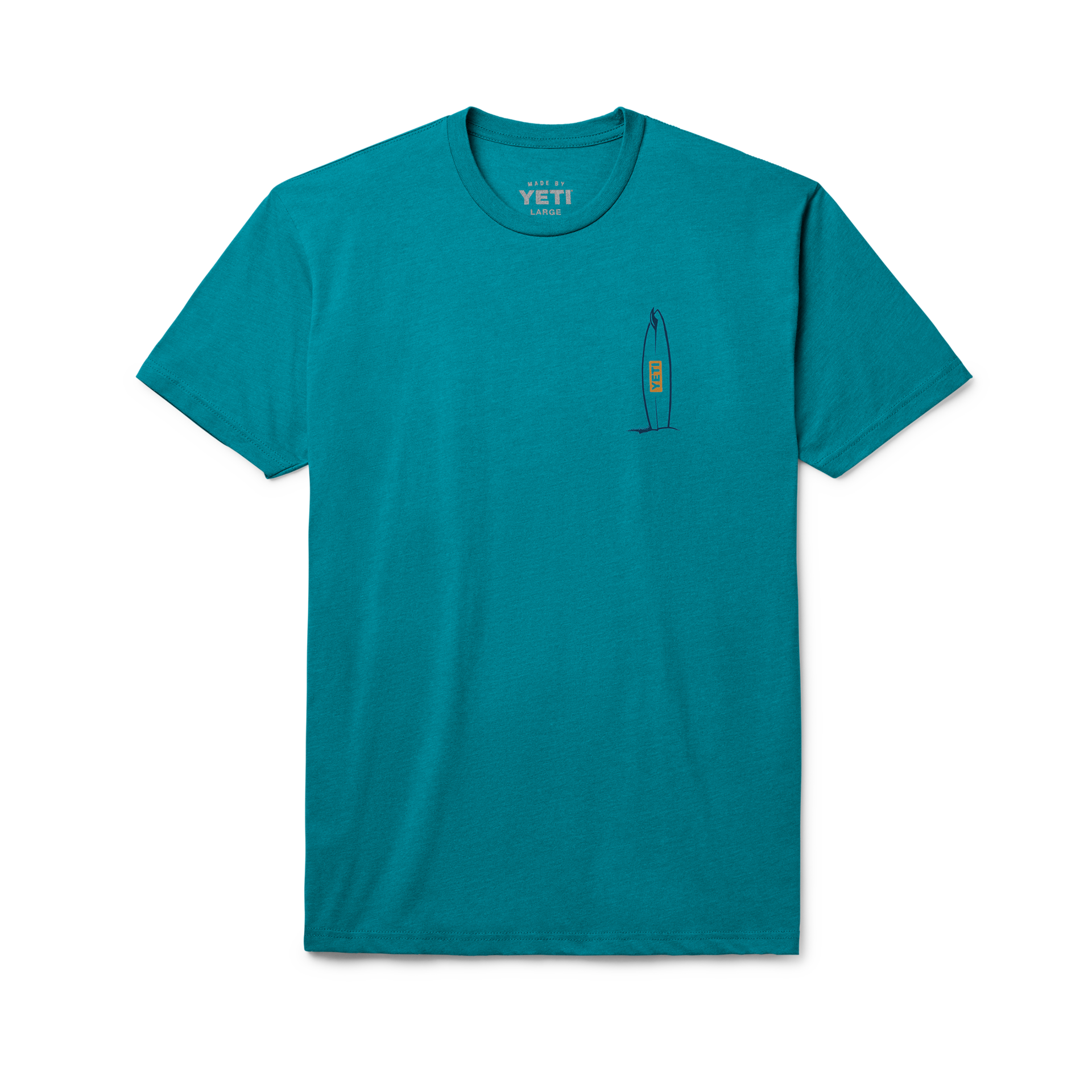 Short Sleeve T-Shirt, Teal, large