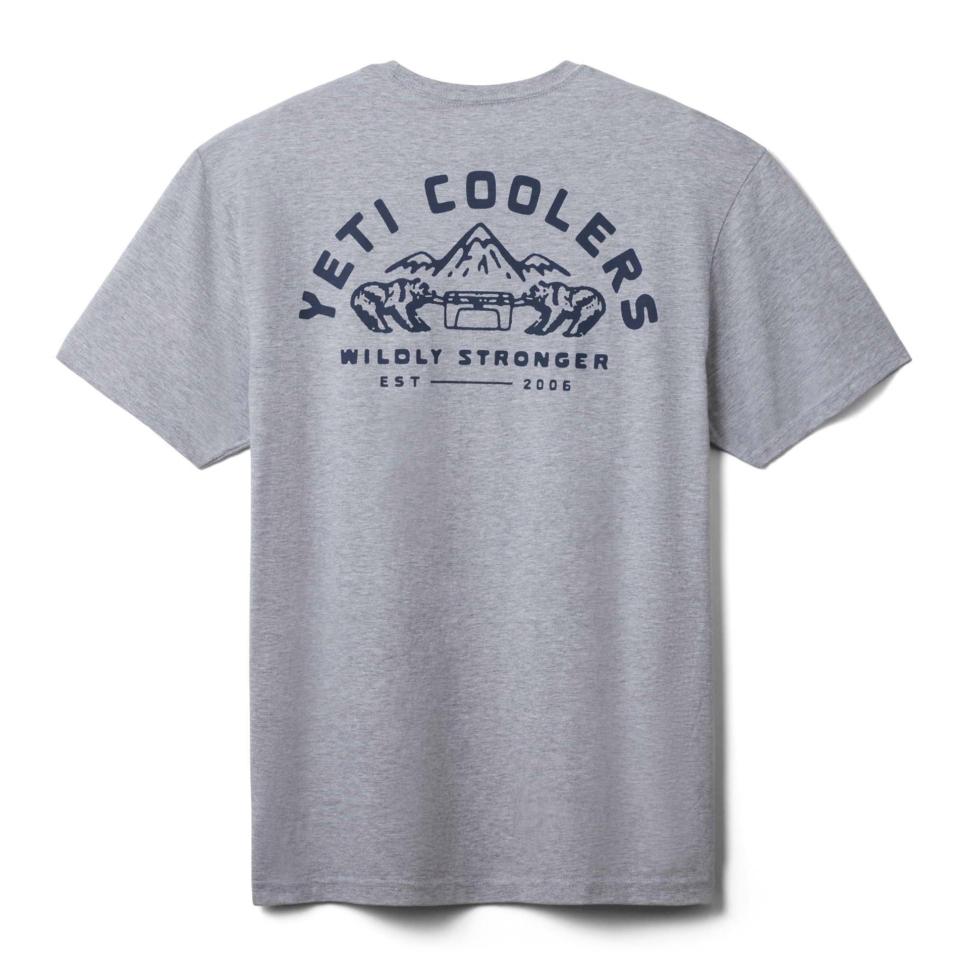 Short Sleeve T-Shirt, Heather Grey, large