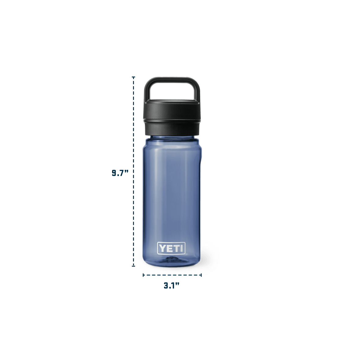 YETI Yonder .6 L / 20 oz Plastic Water Bottle