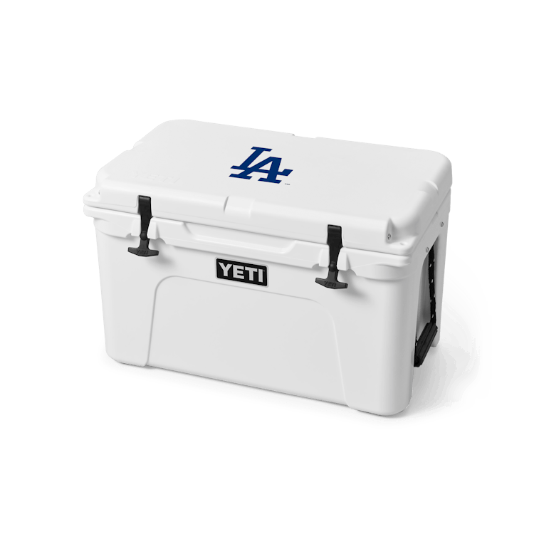 White Tundra 45 with LA Dodgers Logo