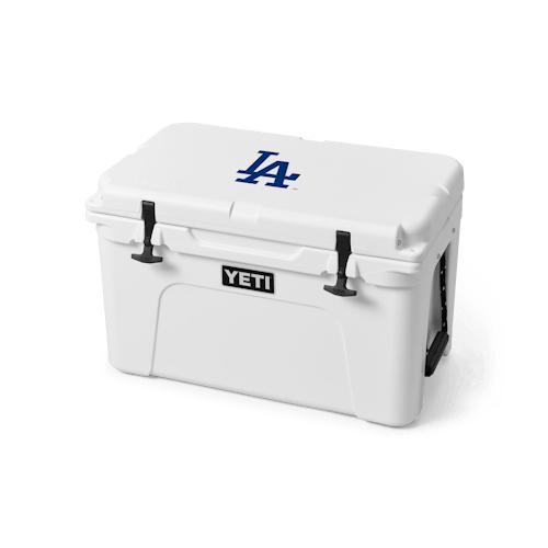 White Tundra 45 with LA Dodgers Logo