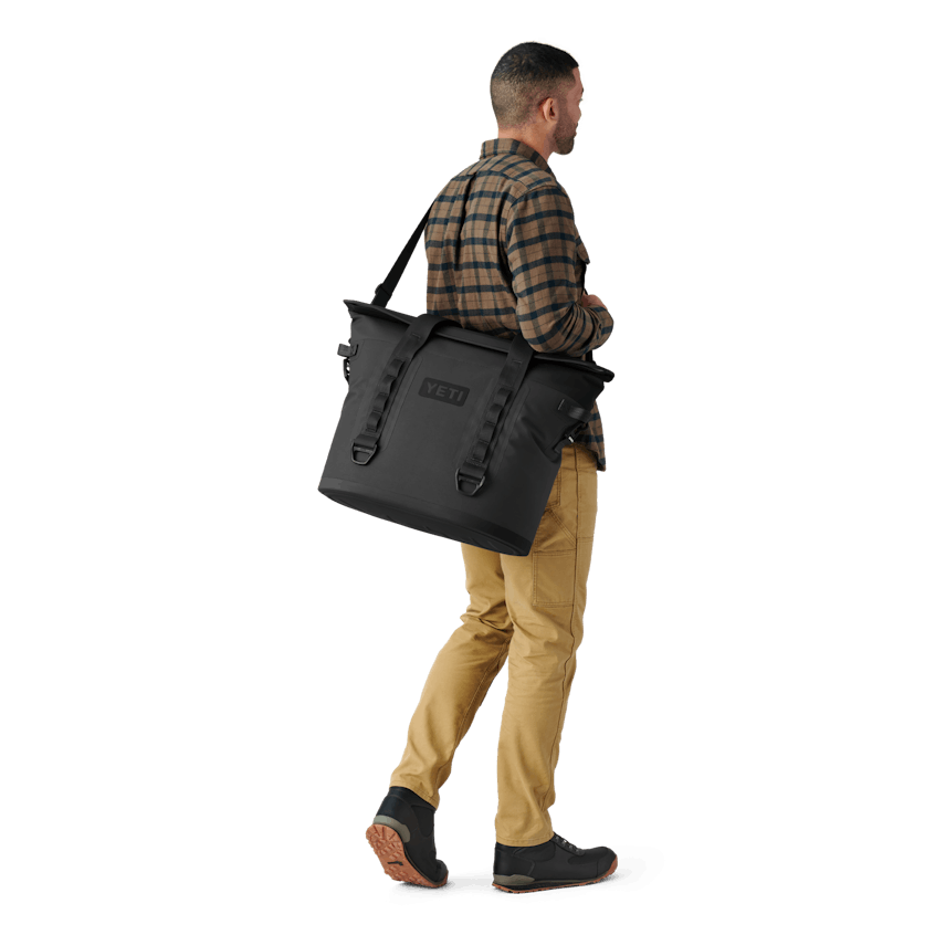 M30 Tote Soft Cooler, Black, large