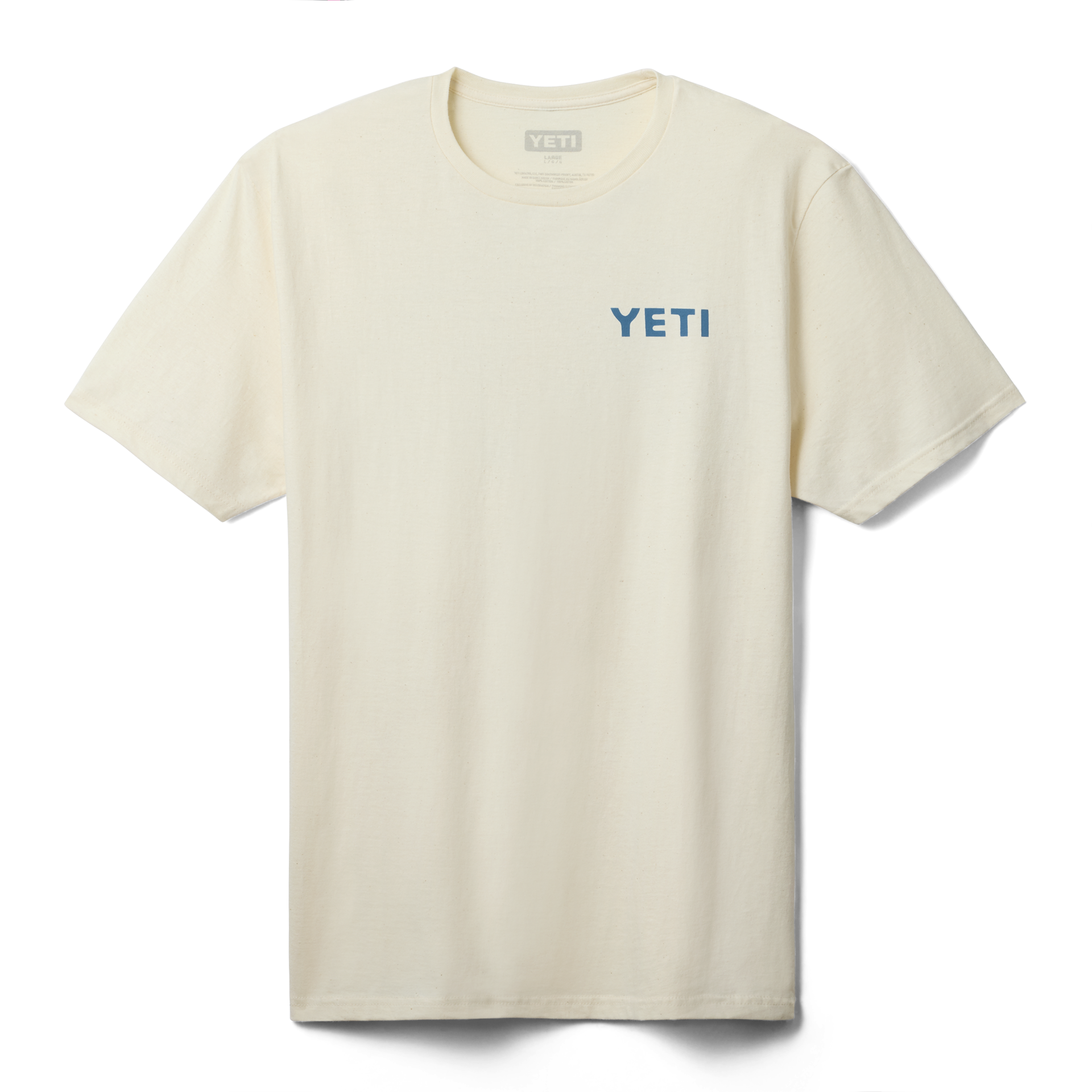 T-Shirt &agrave; manches courtes, Naturel, large