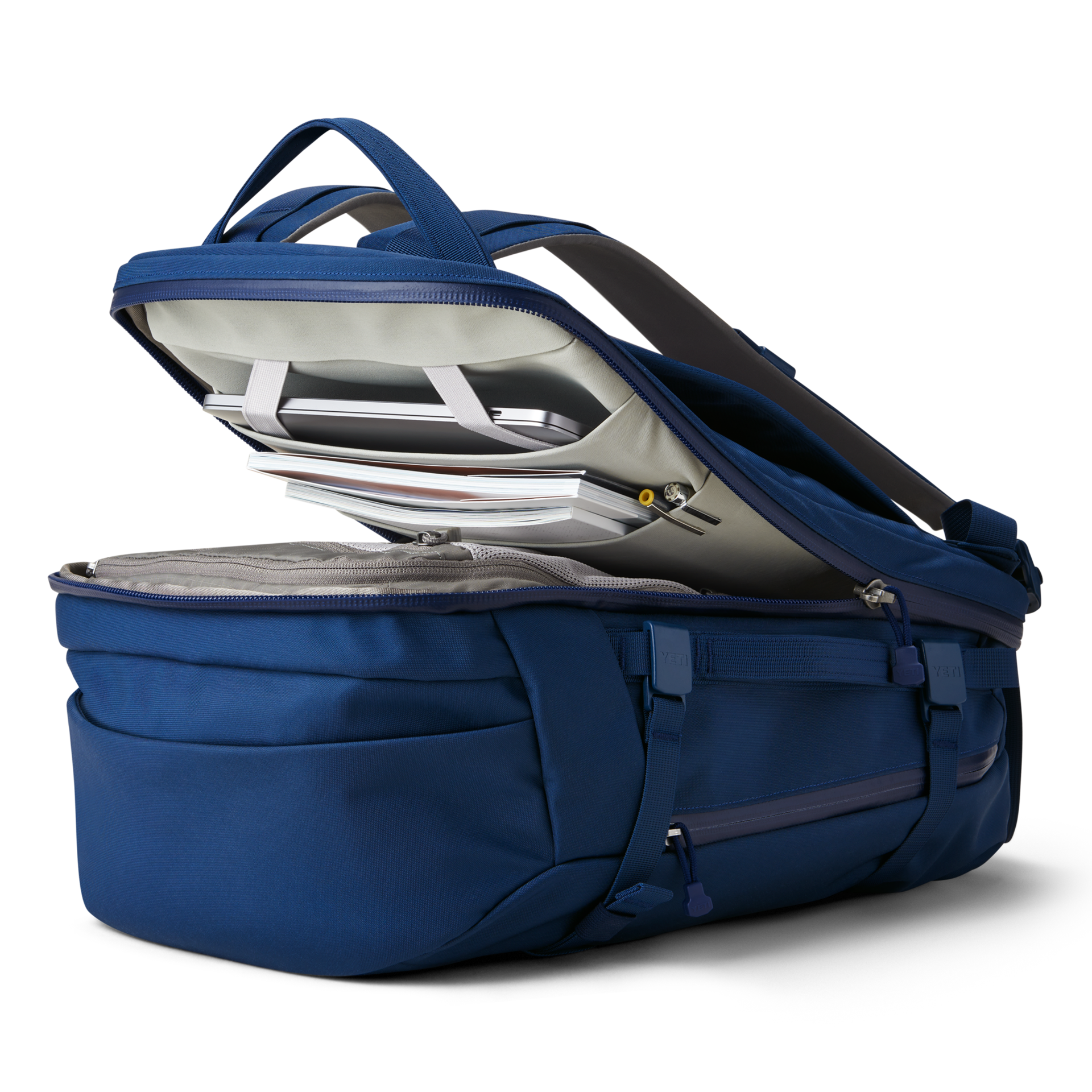 35L Carry On Backpack, Navy, large