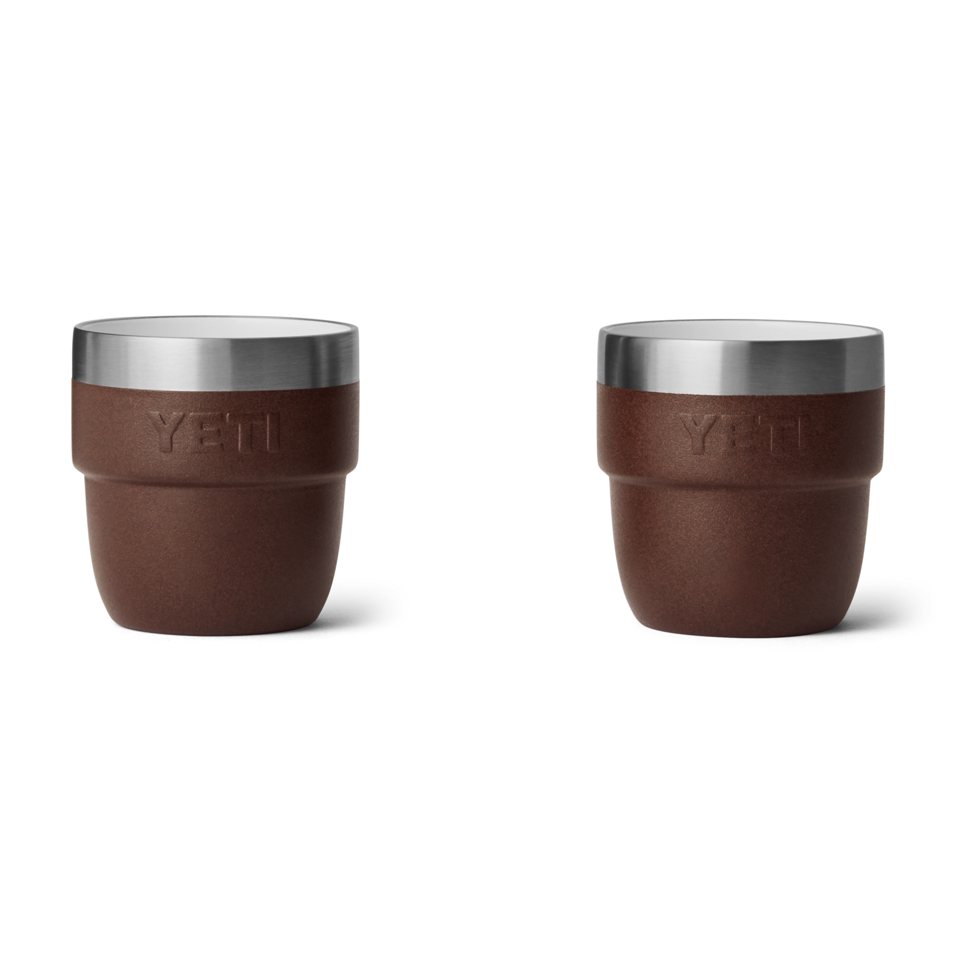 118 ML Stackable Cups, Wetlands Brown, large