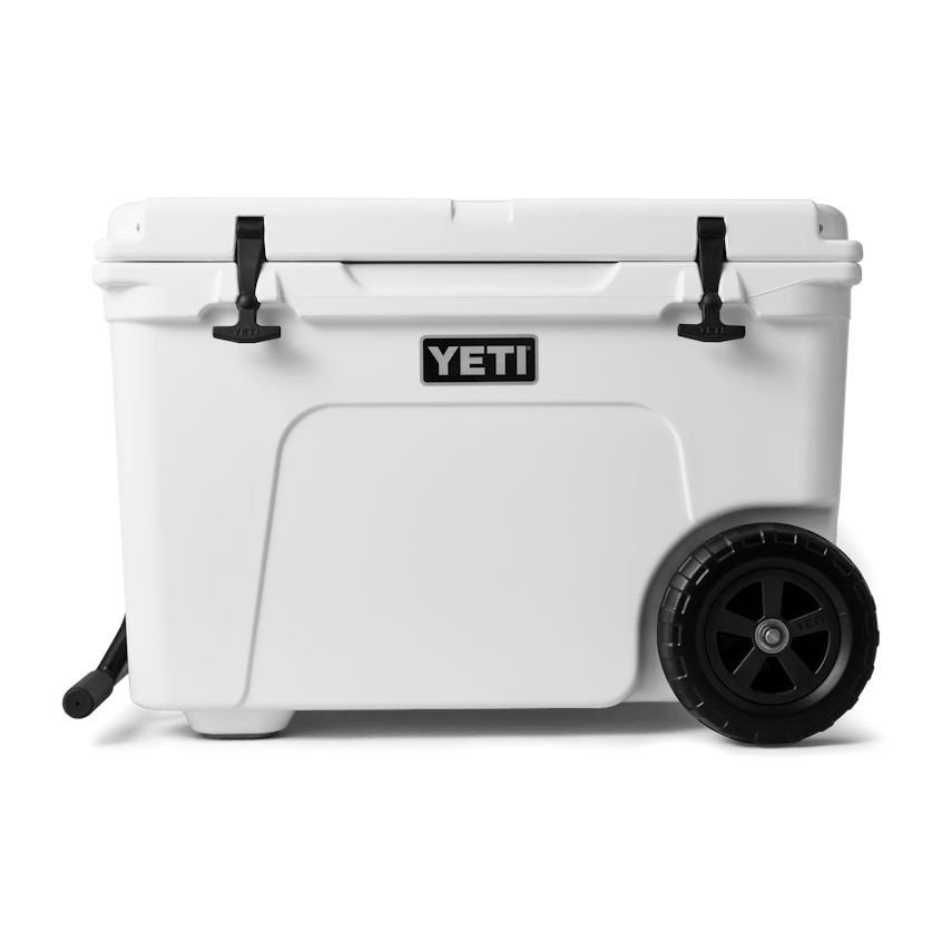 Wheeled Cooler, White, large