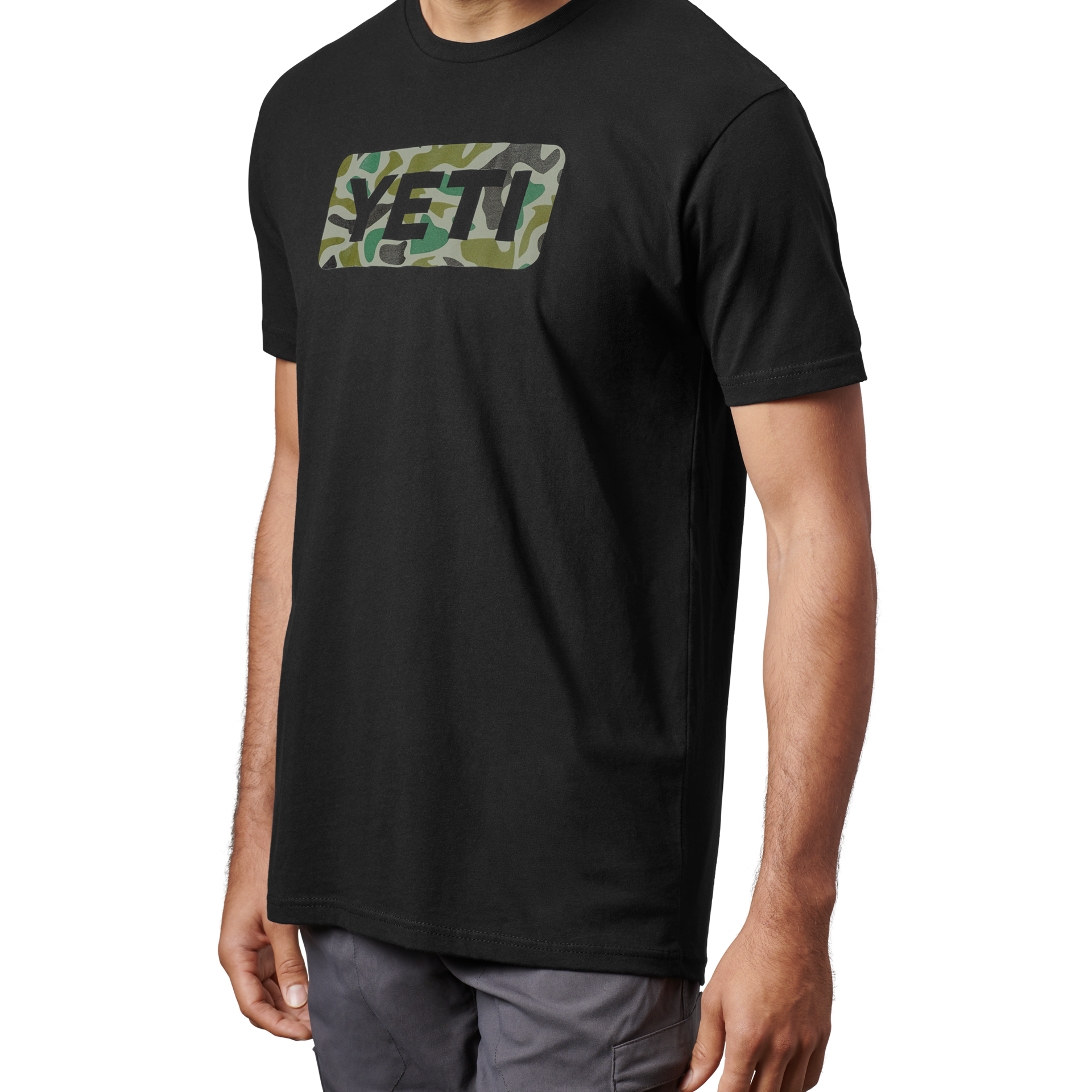 Short Sleeve T-Shirt, Black, large