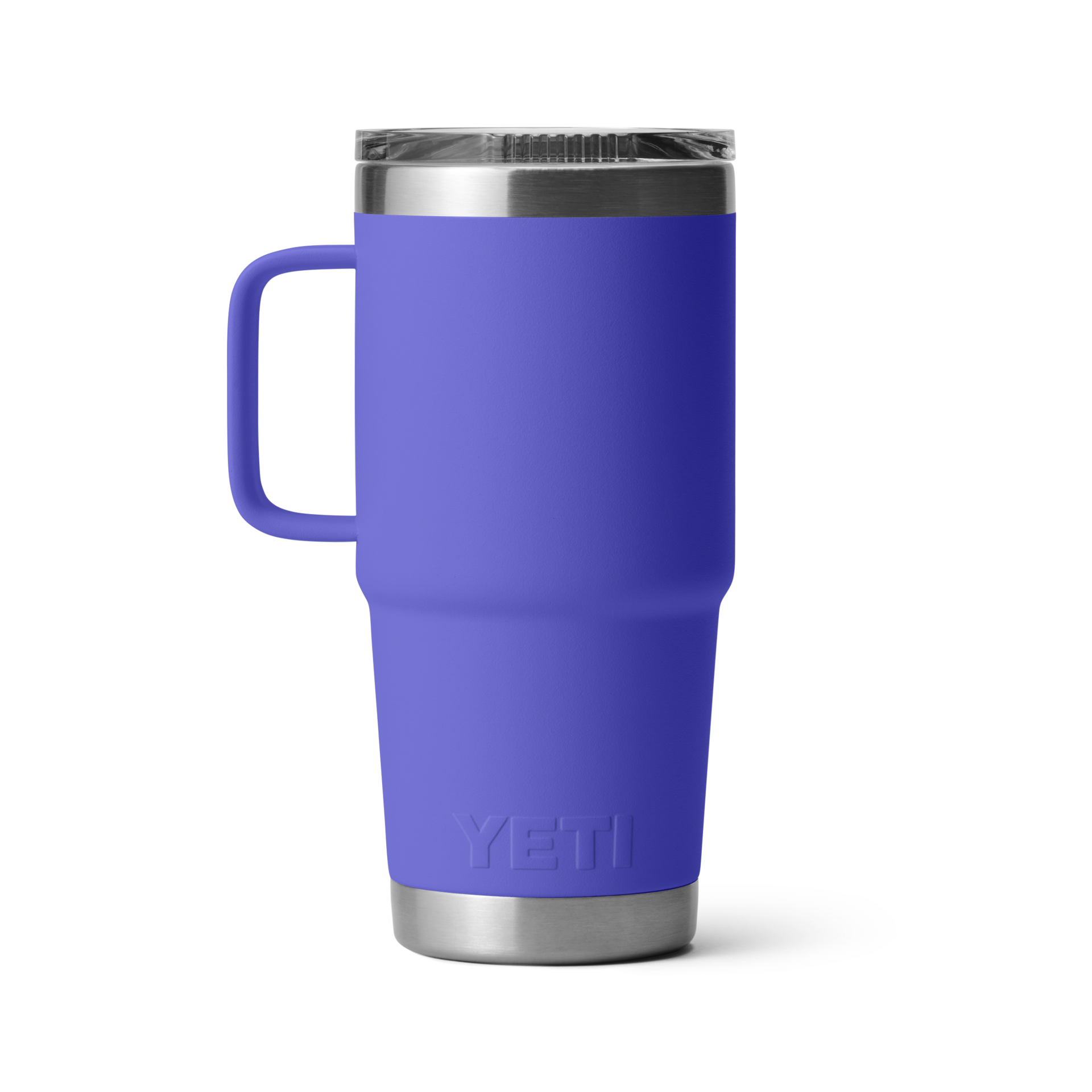 YETI Rambler Travel Mug ブラウン YETI CA Rambler 591 ml Travel Mug with StrongHold Lid