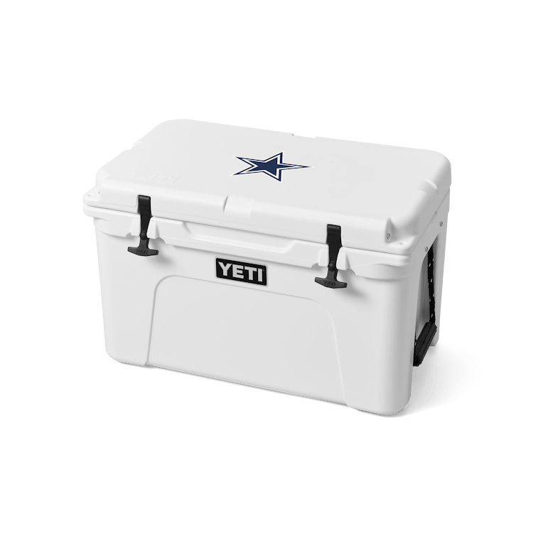 White Tundra 65 with Dallas Cowboys Logo