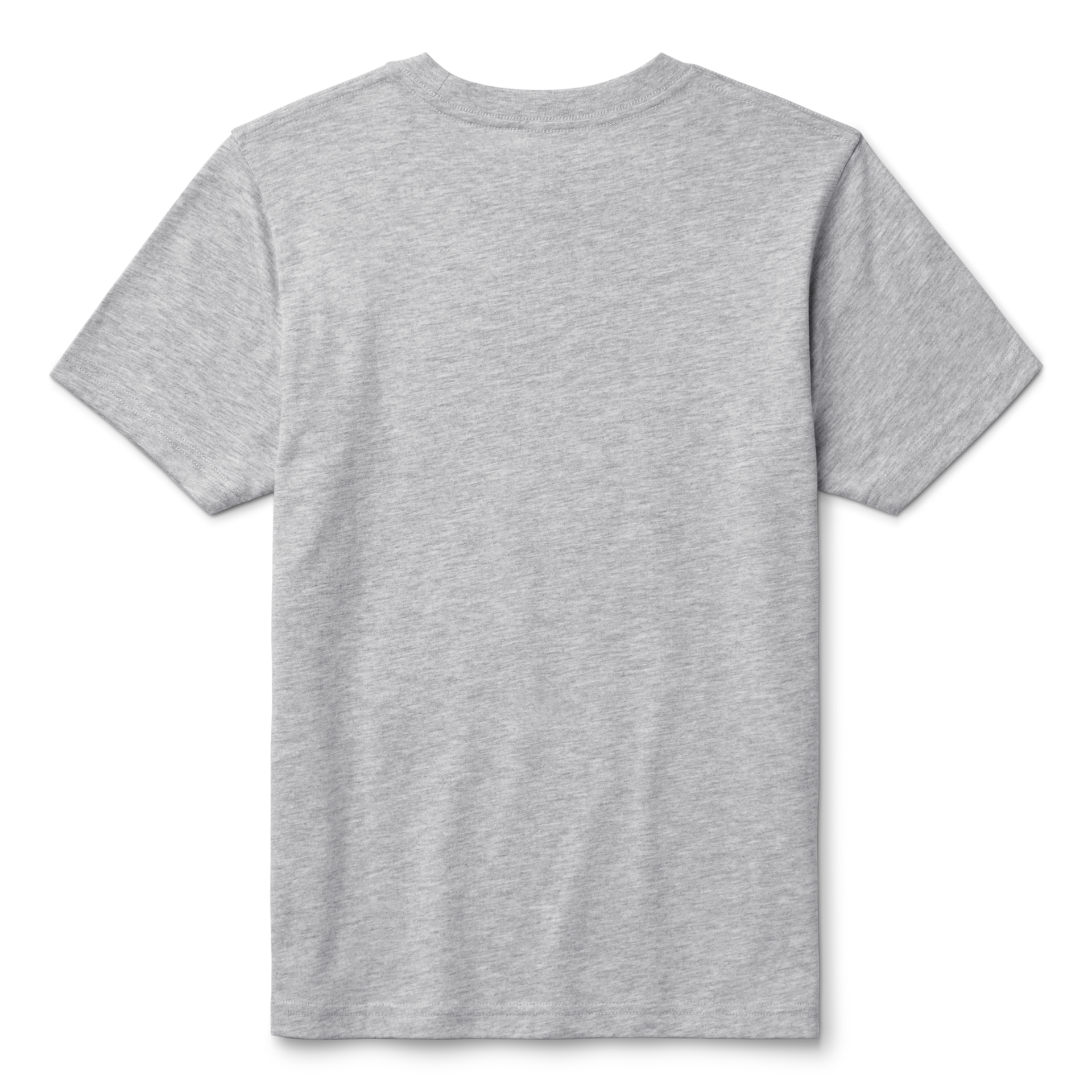 Short Sleeve T-Shirt, Heather Gray, large