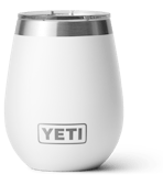 10 oz Wine Tumbler, White, card