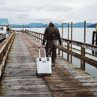 YETI Roadie 48 - Rolling Wheeled Cooler
