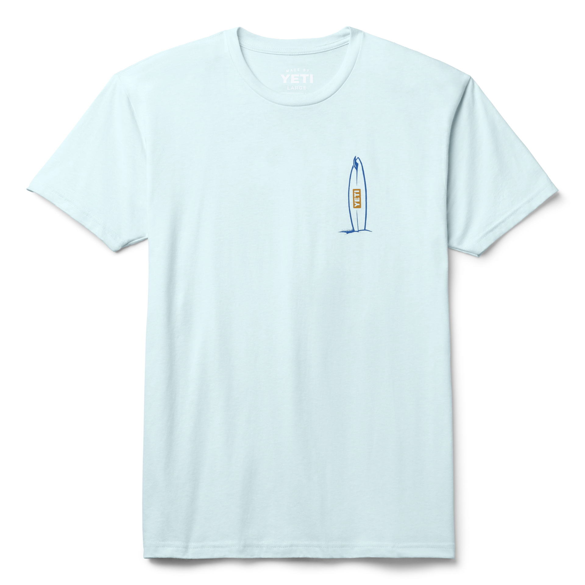 Short Sleeve T-Shirt, Light Blue, large